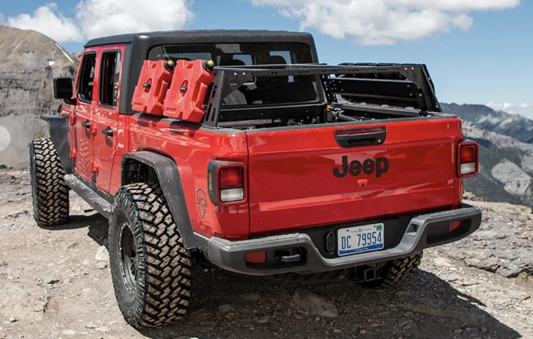 Jeep Gladiator JCR - JT Bed Rack | Jeep Gladiator (2020+) 082D4926-0692-40C7-AA97-E9933258C08D