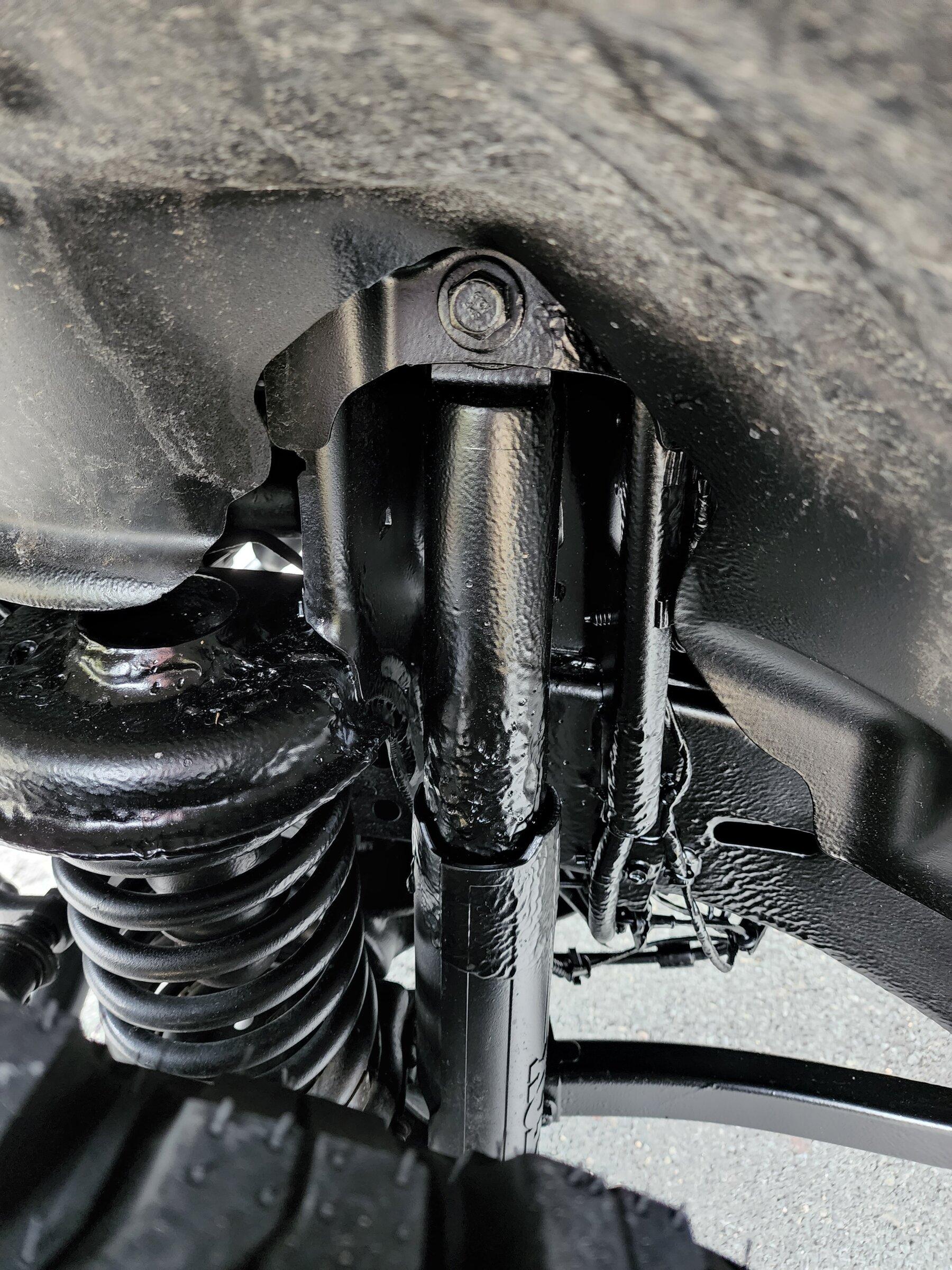 Jeep Gladiator Disappointed (Angry) with dealerships Undercoating 20220411_174026