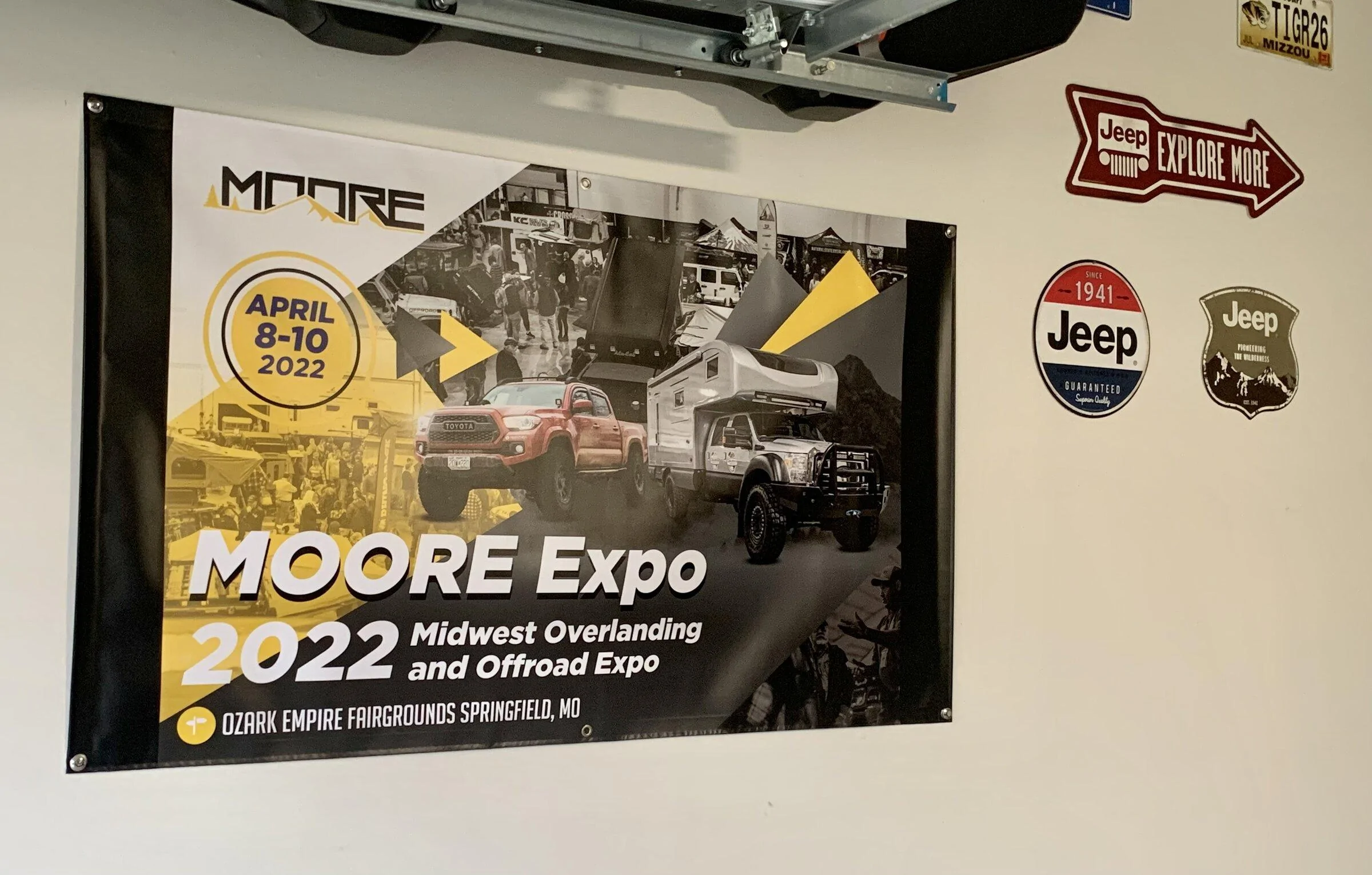 Jeep Gladiator Who's going to the MOORE Expo April 8-10 Moore Expo Banner