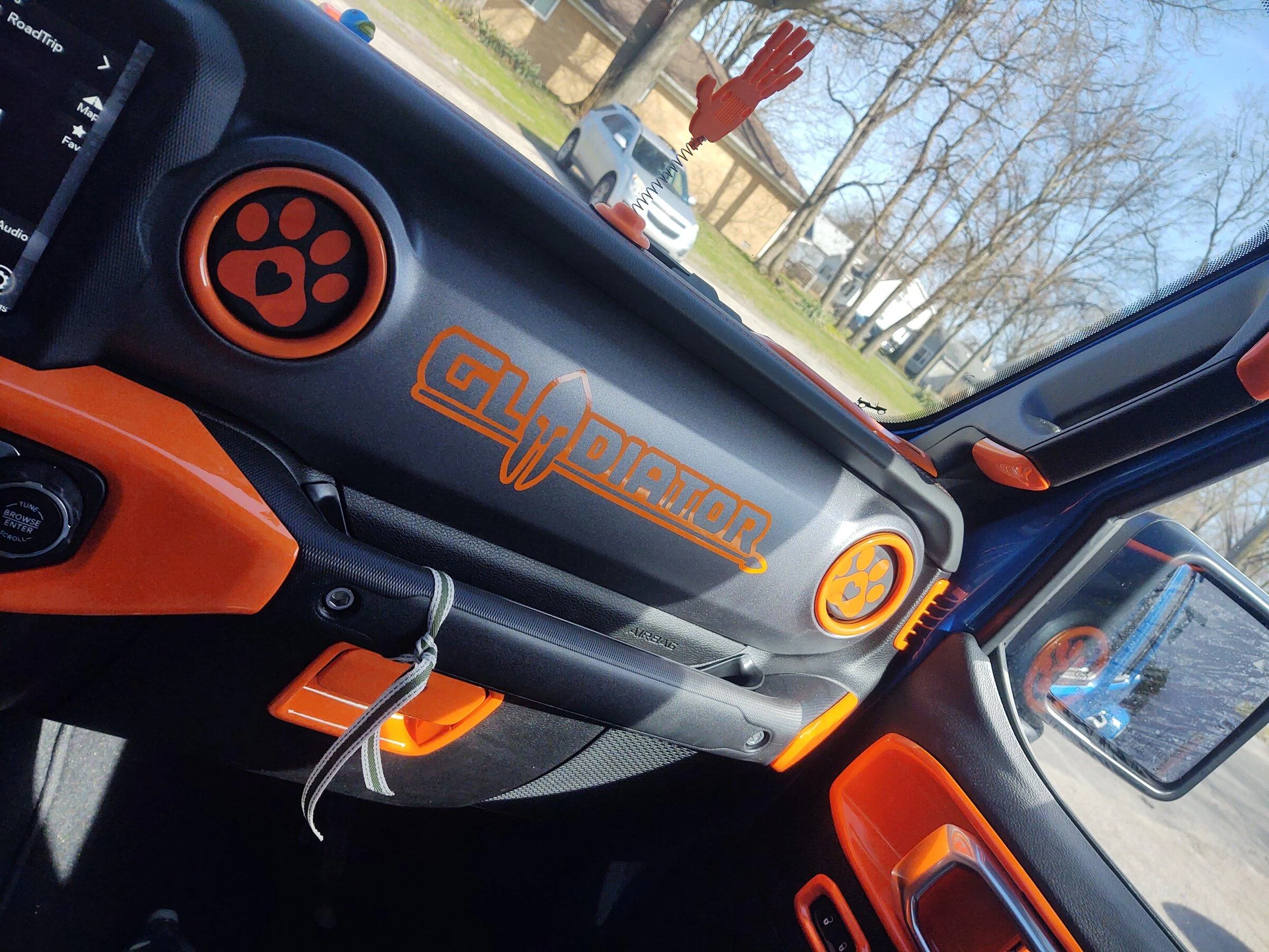 Jeep Gladiator Mojave orange mods IMG_20220410_163259046