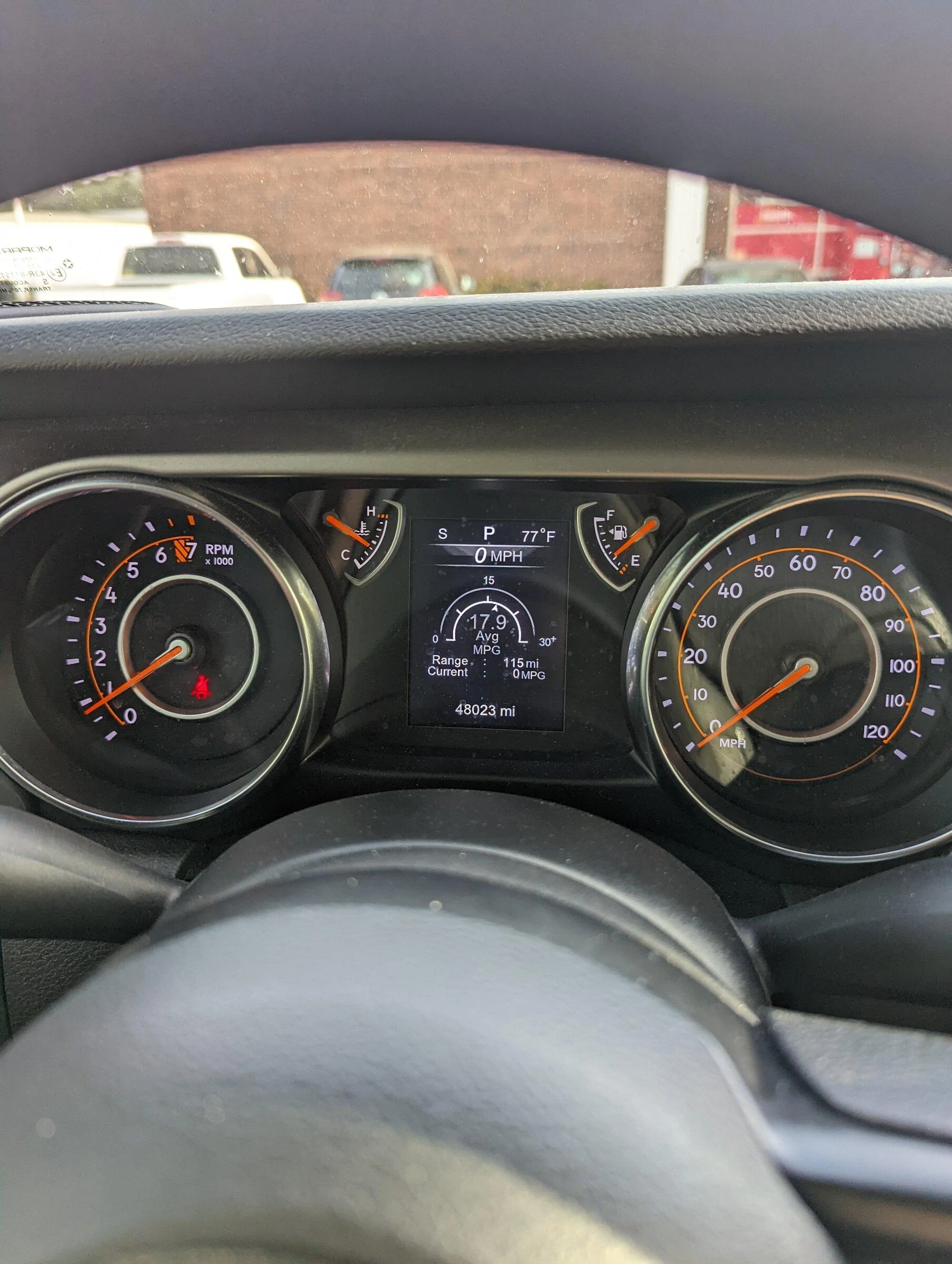 Jeep Gladiator 6th gear most of the time. PXL_20220412_223355276.MP