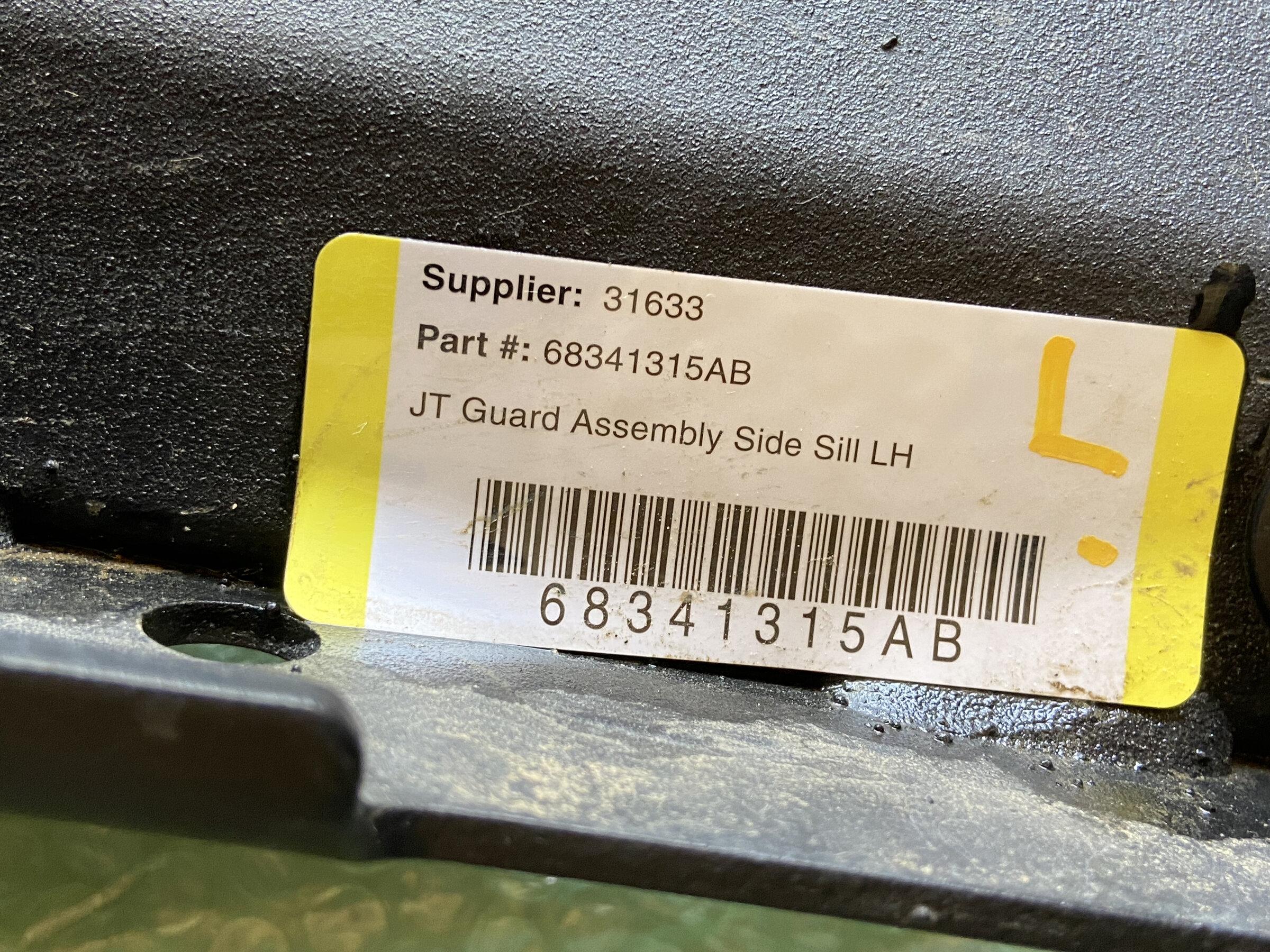 Jeep Gladiator 2021 Mojave Mopar Factory Sliders-REDUCED $50!! RAILS2