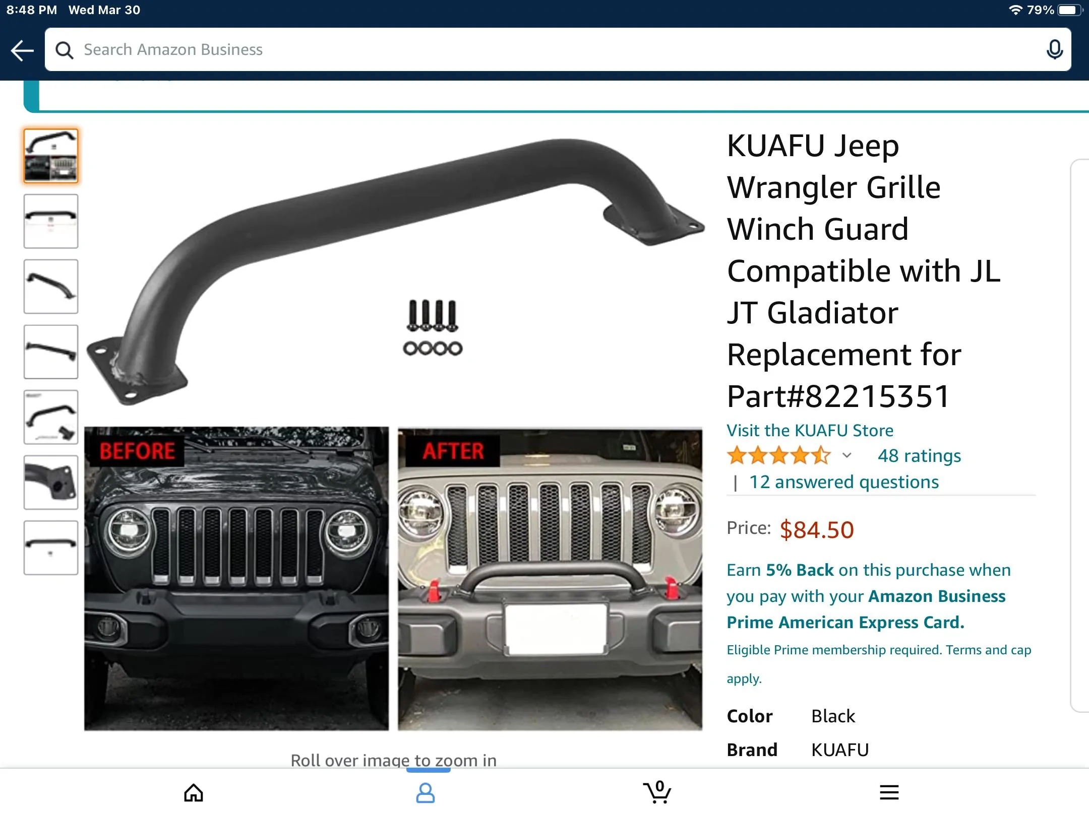 Jeep Gladiator Brand new, jeep, mopar, rubican 305 bumper. 3CD53651-E032-4B68-AA95-E992496BD4F9