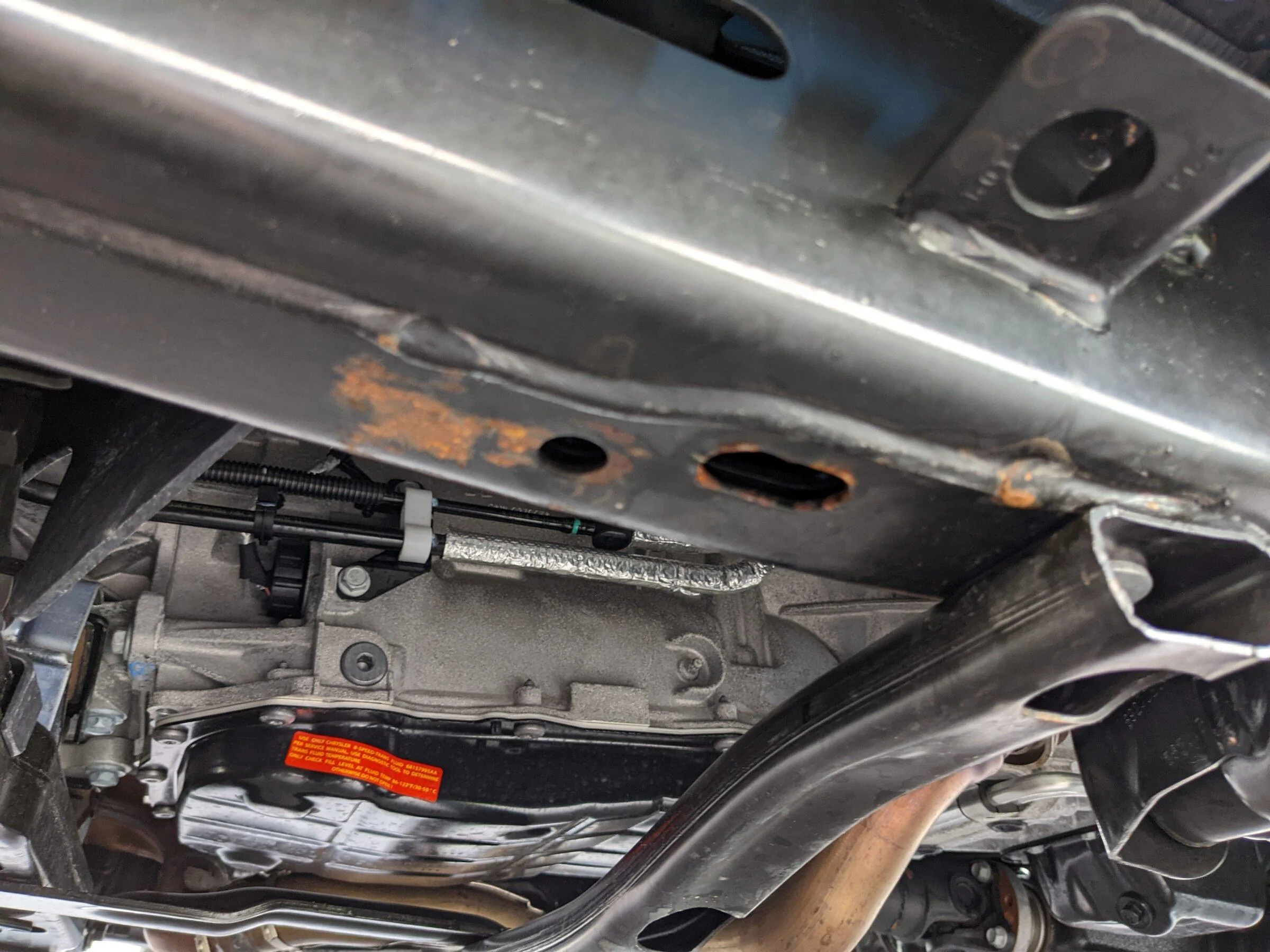 Jeep Gladiator Frame Damage on Newly Purchased Gladiator PXL_20220413_213343656