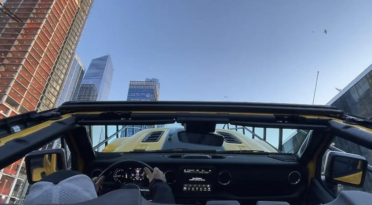 Jeep Gladiator Camp Jeep Returns to the 2022 New York Auto Show With New 28-foot Mountain Screen Shot 2022-04-14 at 11.22.12 AM