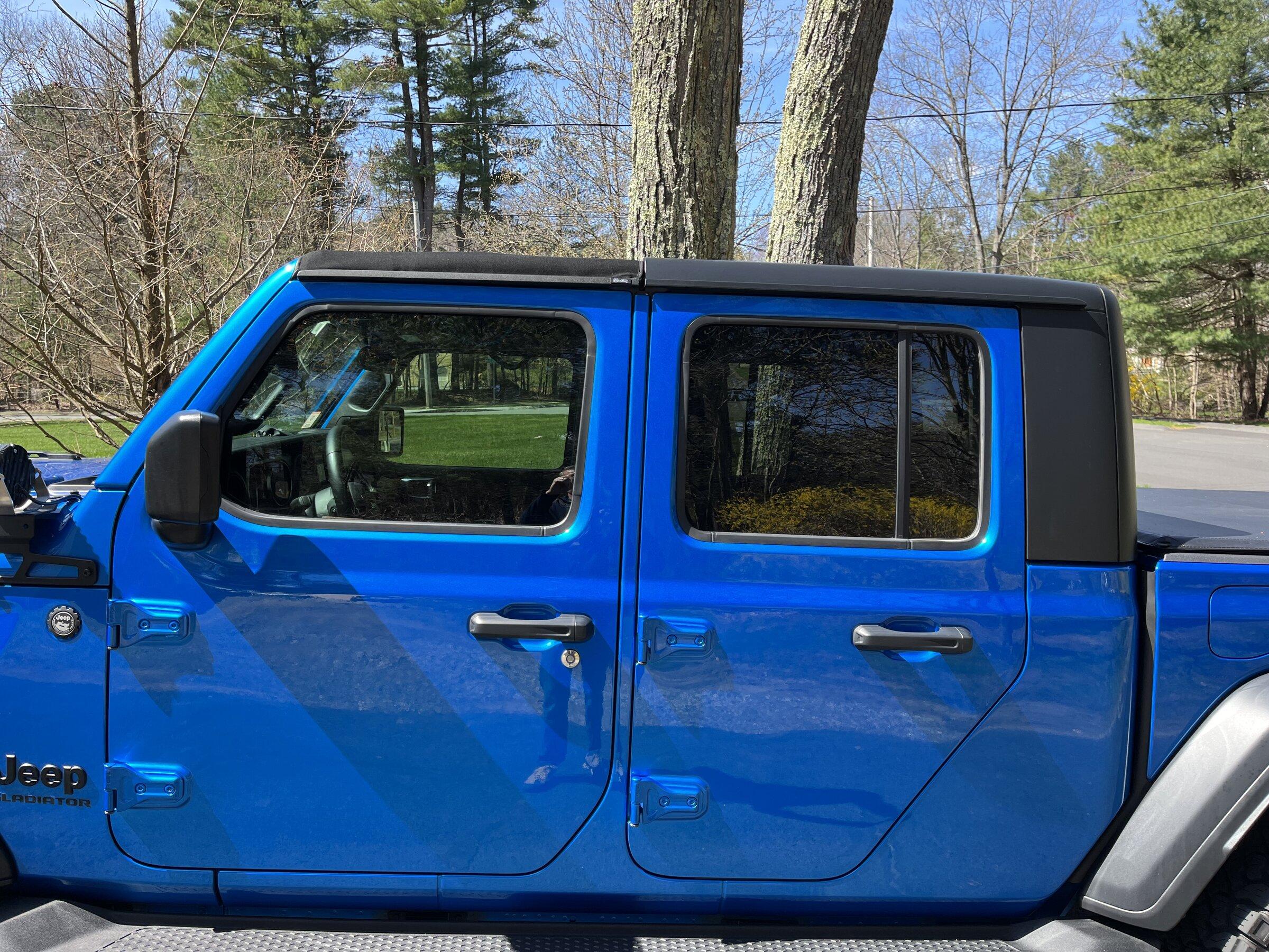 Jeep Gladiator Show me your window tint! 80C5B2D0-69EC-4477-87EC-54B07AECE27C