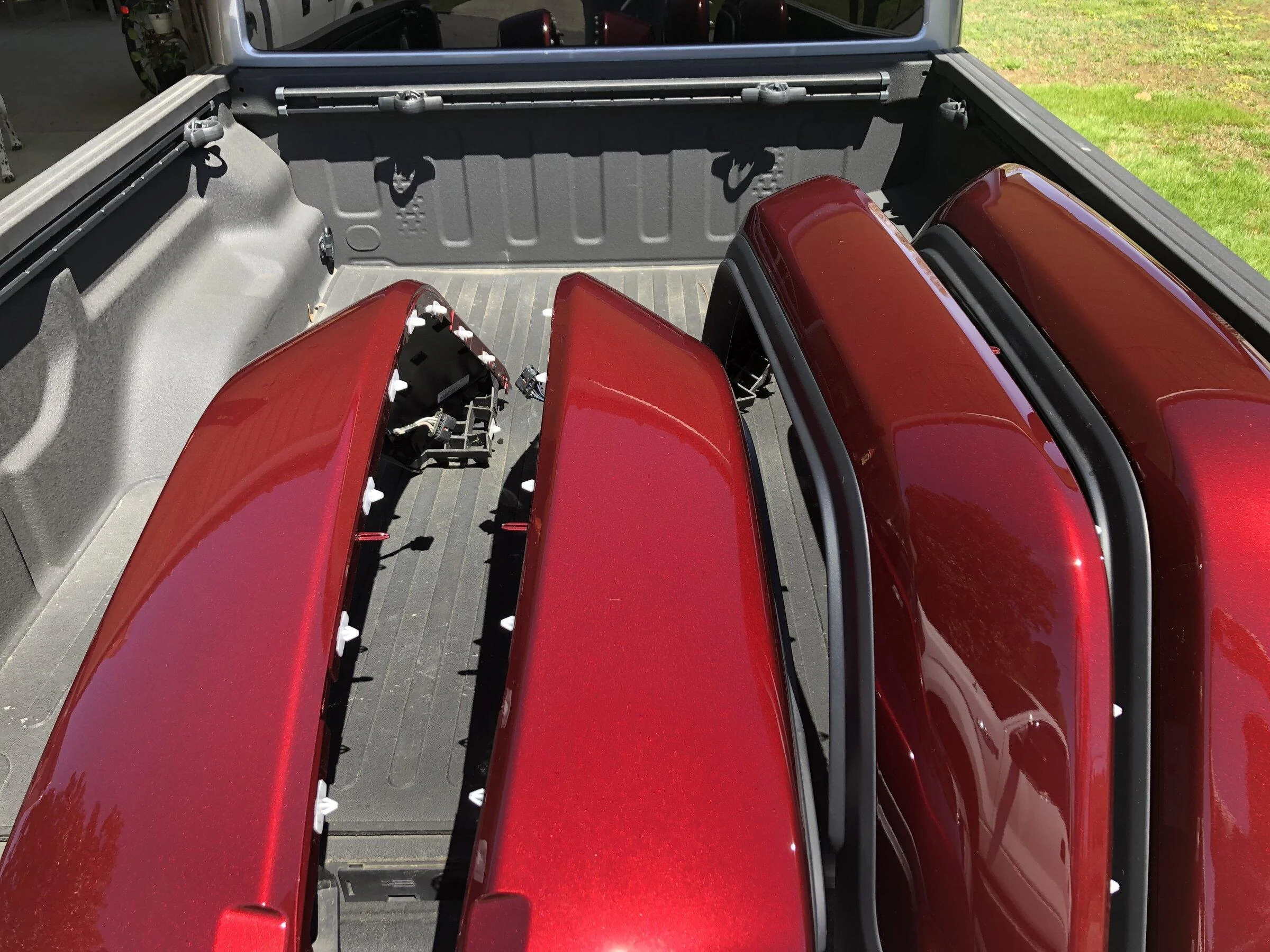 Jeep Gladiator Snazzberry Max Tow fenders for sale 300 dollars C9DA21A3-3359-46CA-9A55-7CEA4DD0FA93