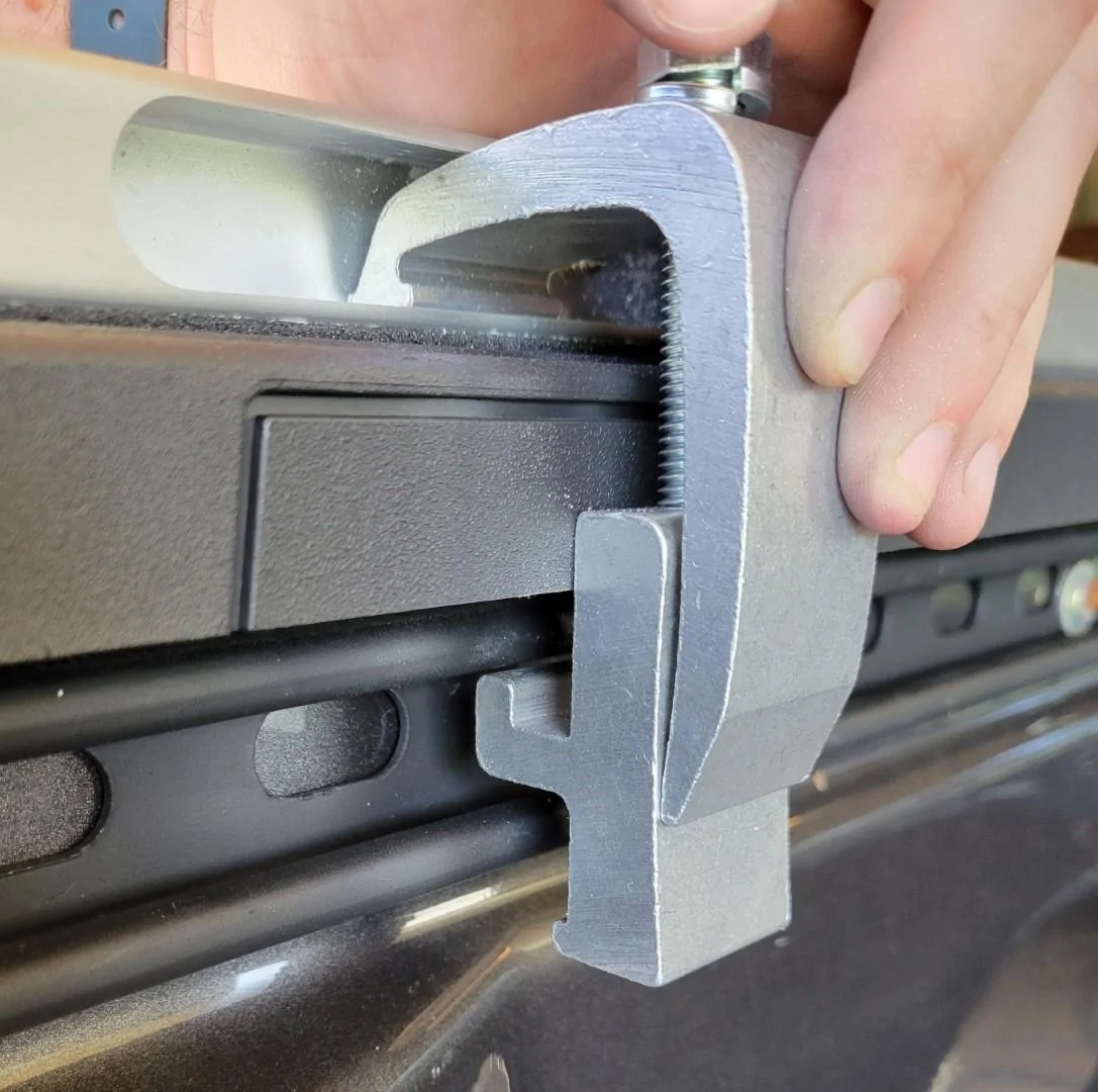 Jeep Gladiator Softopper delivered... question on utility clamps 1