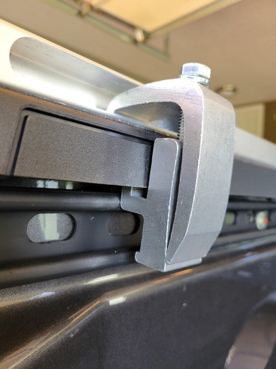 Jeep Gladiator Softopper delivered... question on utility clamps 2