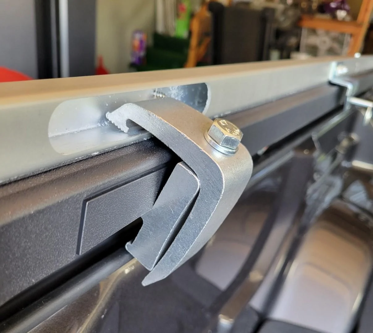 Jeep Gladiator Softopper delivered... question on utility clamps 3