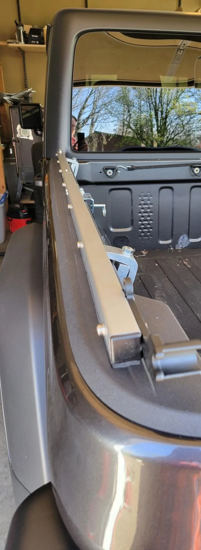 Jeep Gladiator Softopper delivered... question on utility clamps 4