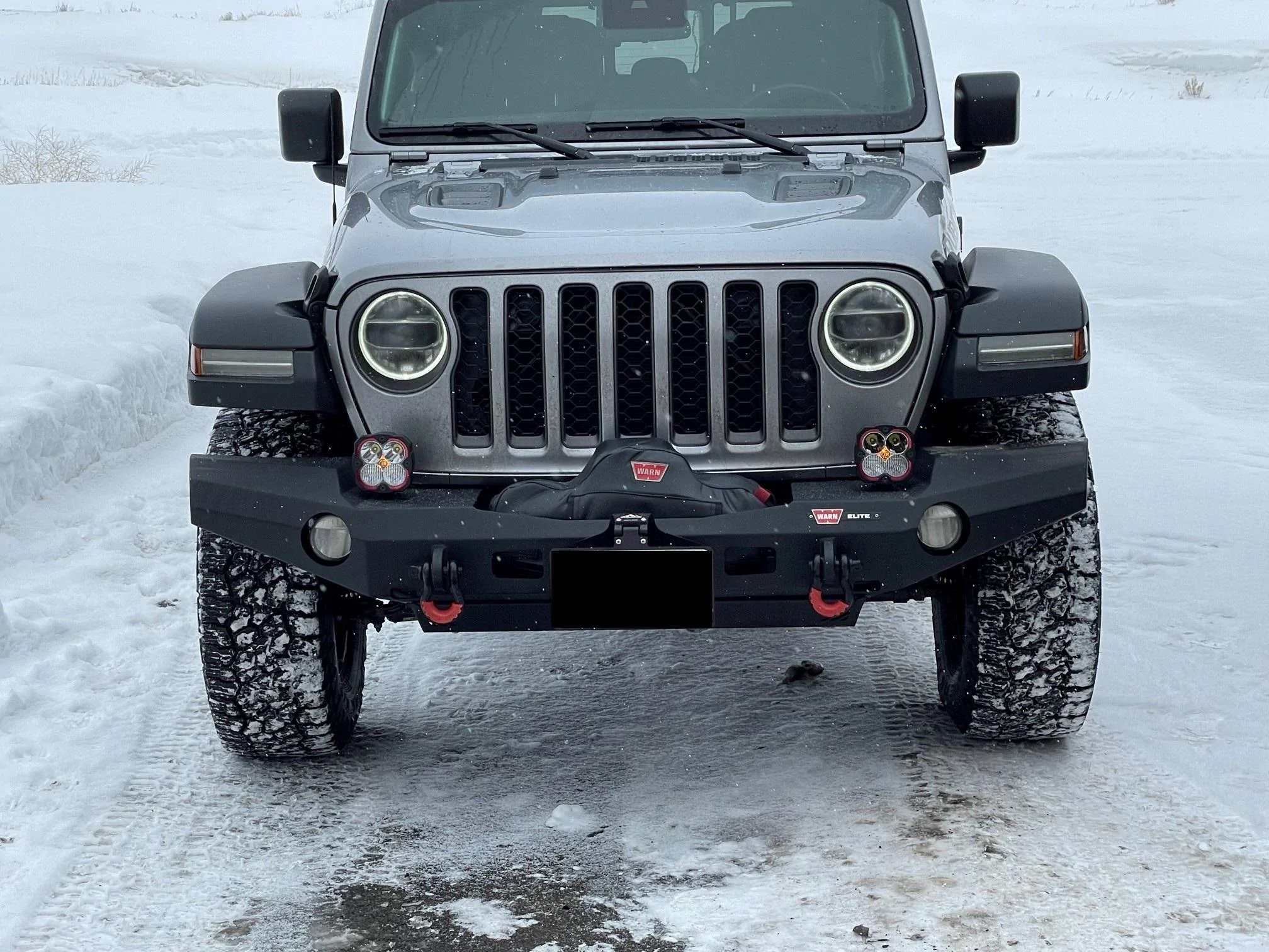 Jeep Gladiator Low profile front bumper EF0C9A5E-2D62-4ED5-BA0E-01E27396CC85