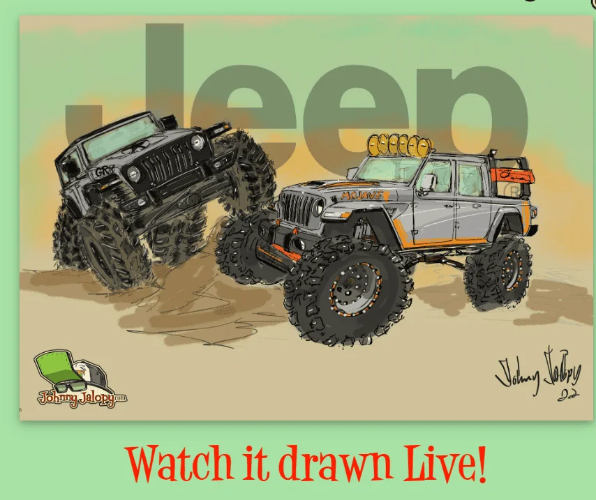 Jeep Gladiator Jeep art Screenshot (44)