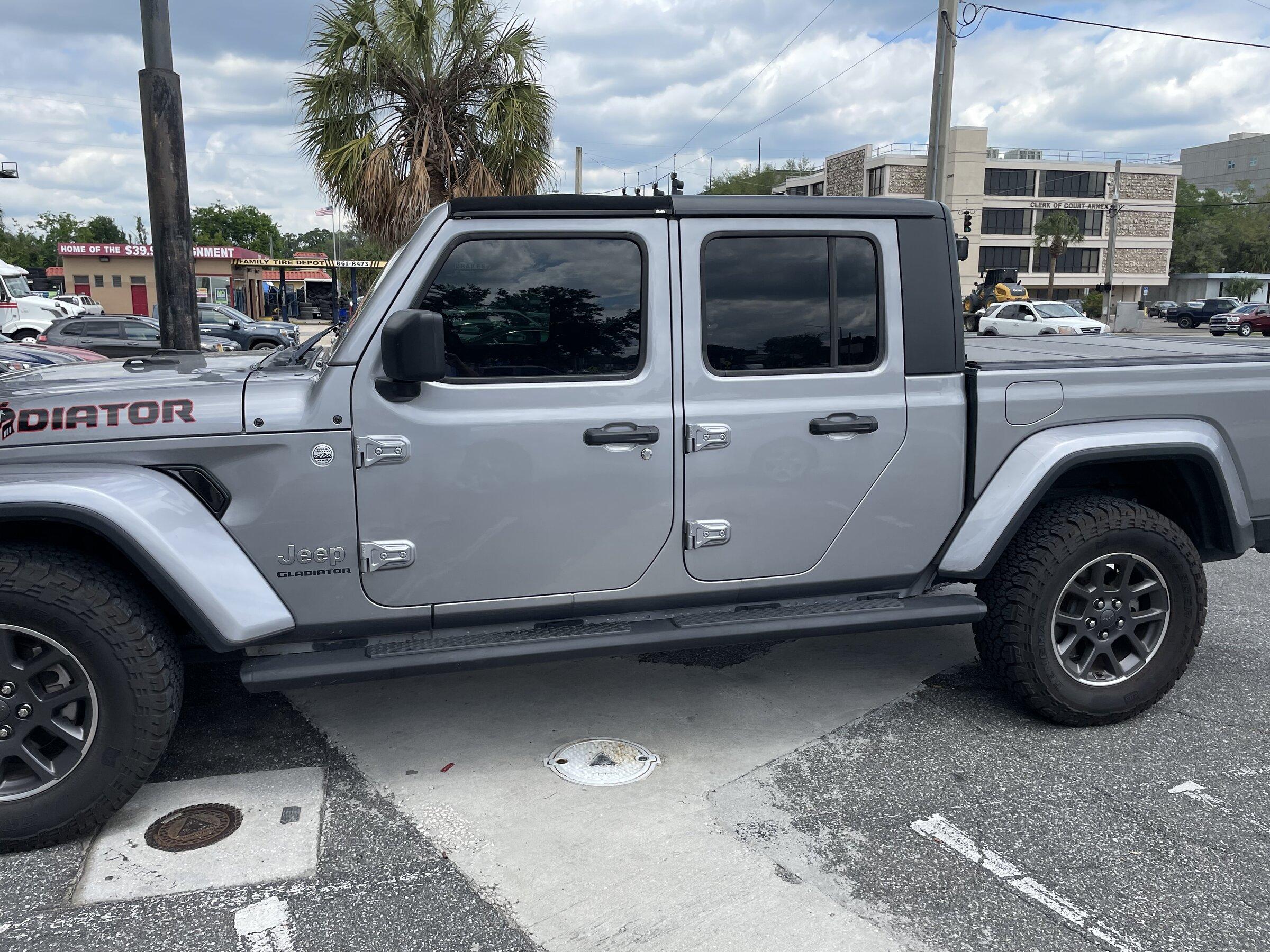 Jeep Gladiator Show me your window tint! BC01D417-2941-4F59-ACE8-2DD5AAE0676E