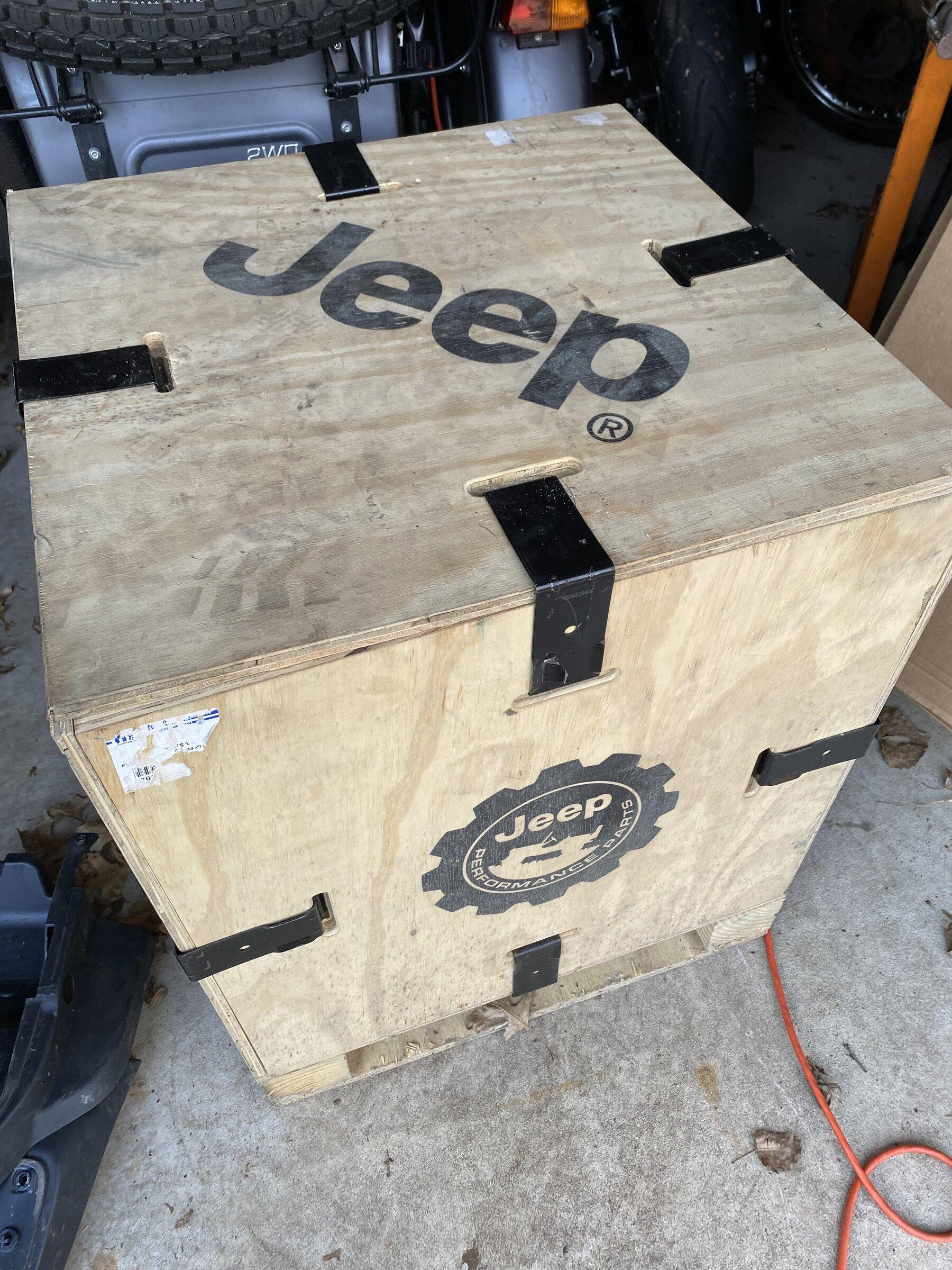 Jeep Gladiator Mopar Lift with leveling spacer 3766E8D5-0DD2-479C-9A6E-60A83F189B30