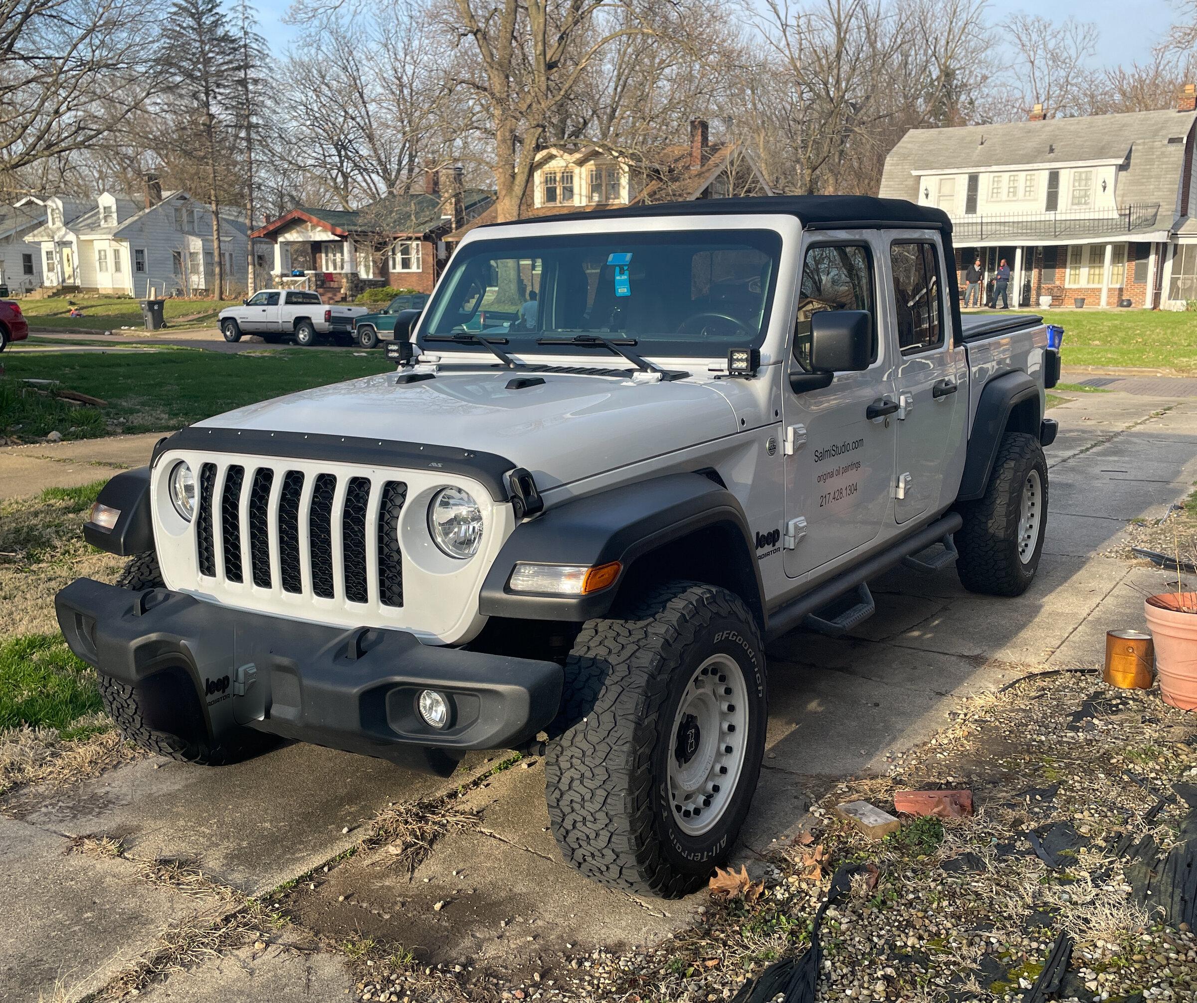 Jeep Gladiator Lets see the spacer lifts D5E58948-EA4C-45A8-AA02-8CB8407FE748
