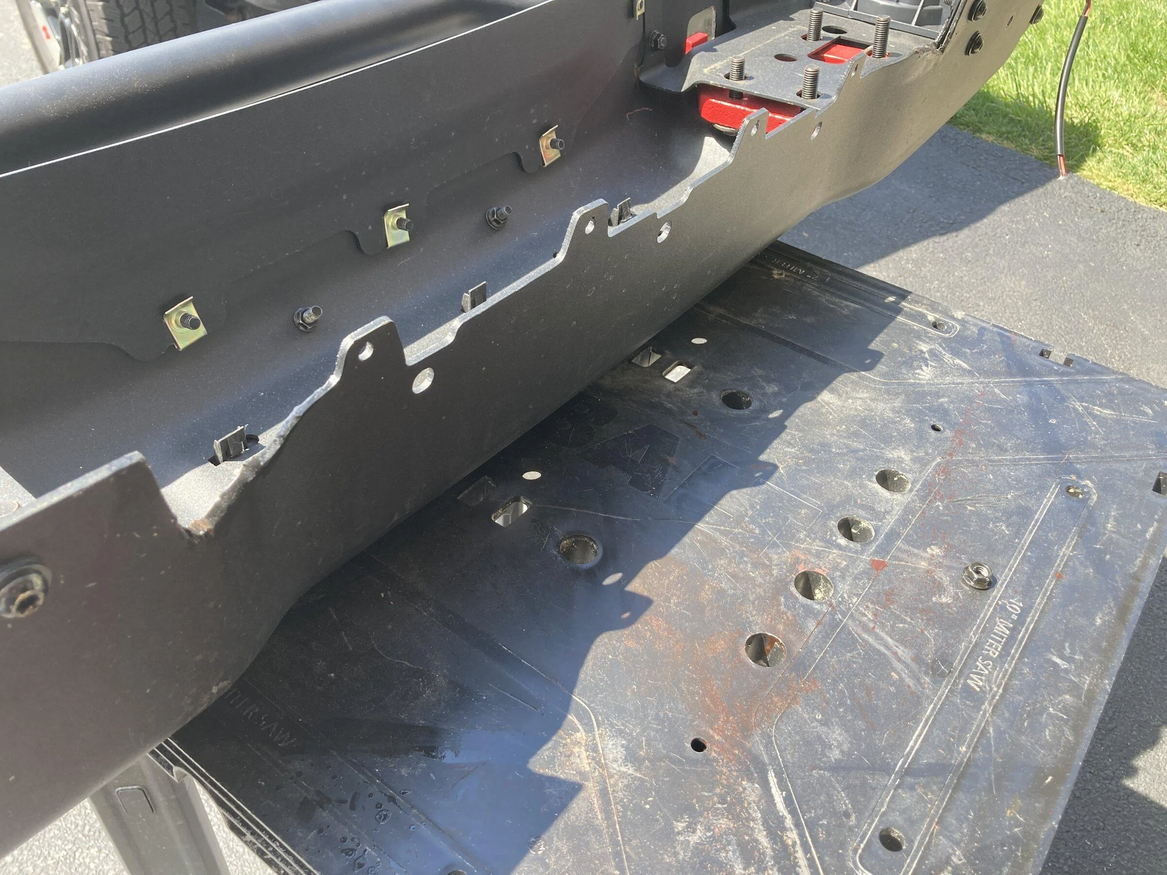 Jeep Gladiator Steel bumper 3C526408-D89F-4BFA-83B6-C98648F3636F