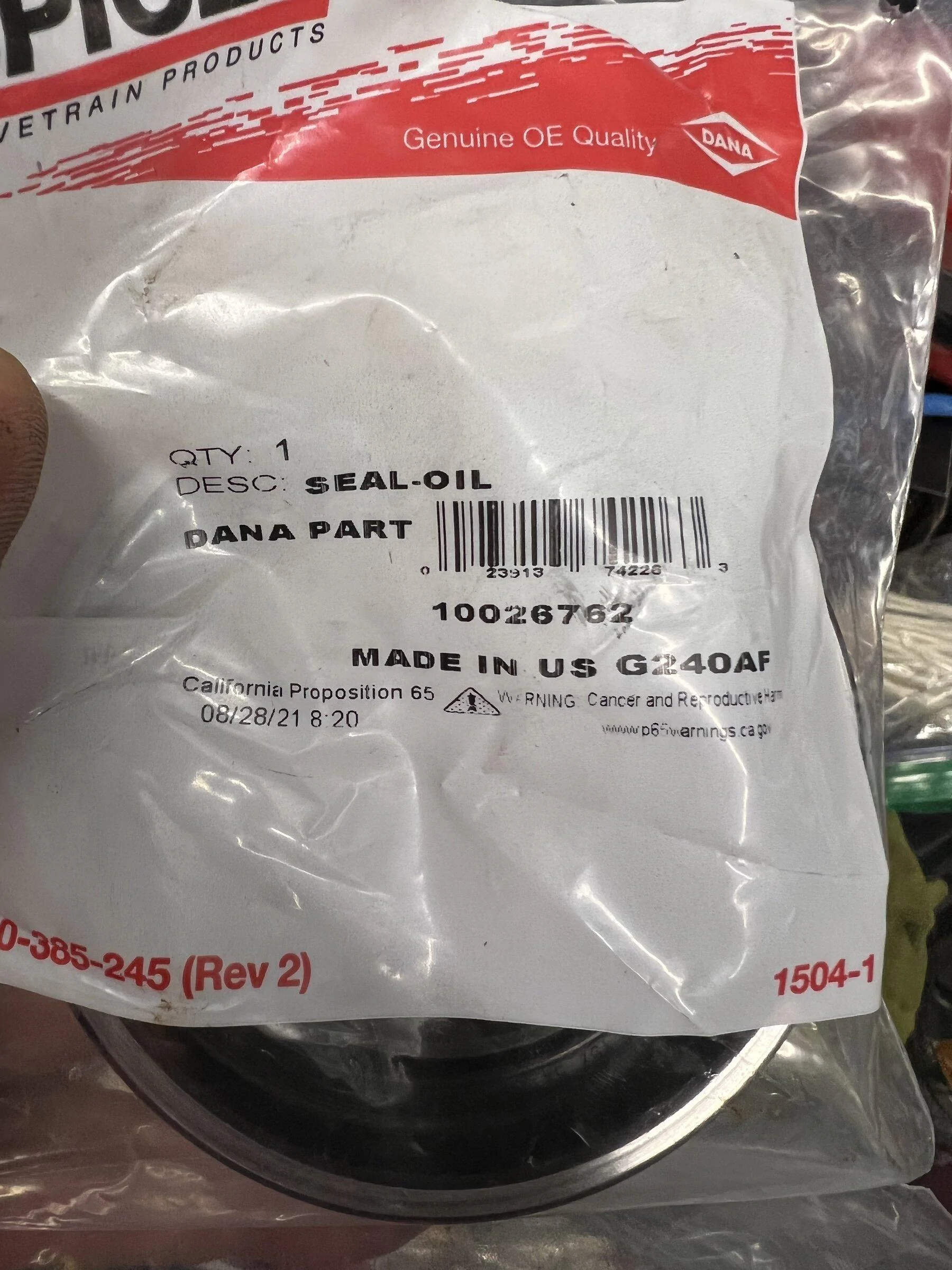 Jeep Gladiator Leaking axle seal? 9D82603E-B8F7-4264-8E53-CE4FC42CFD7A