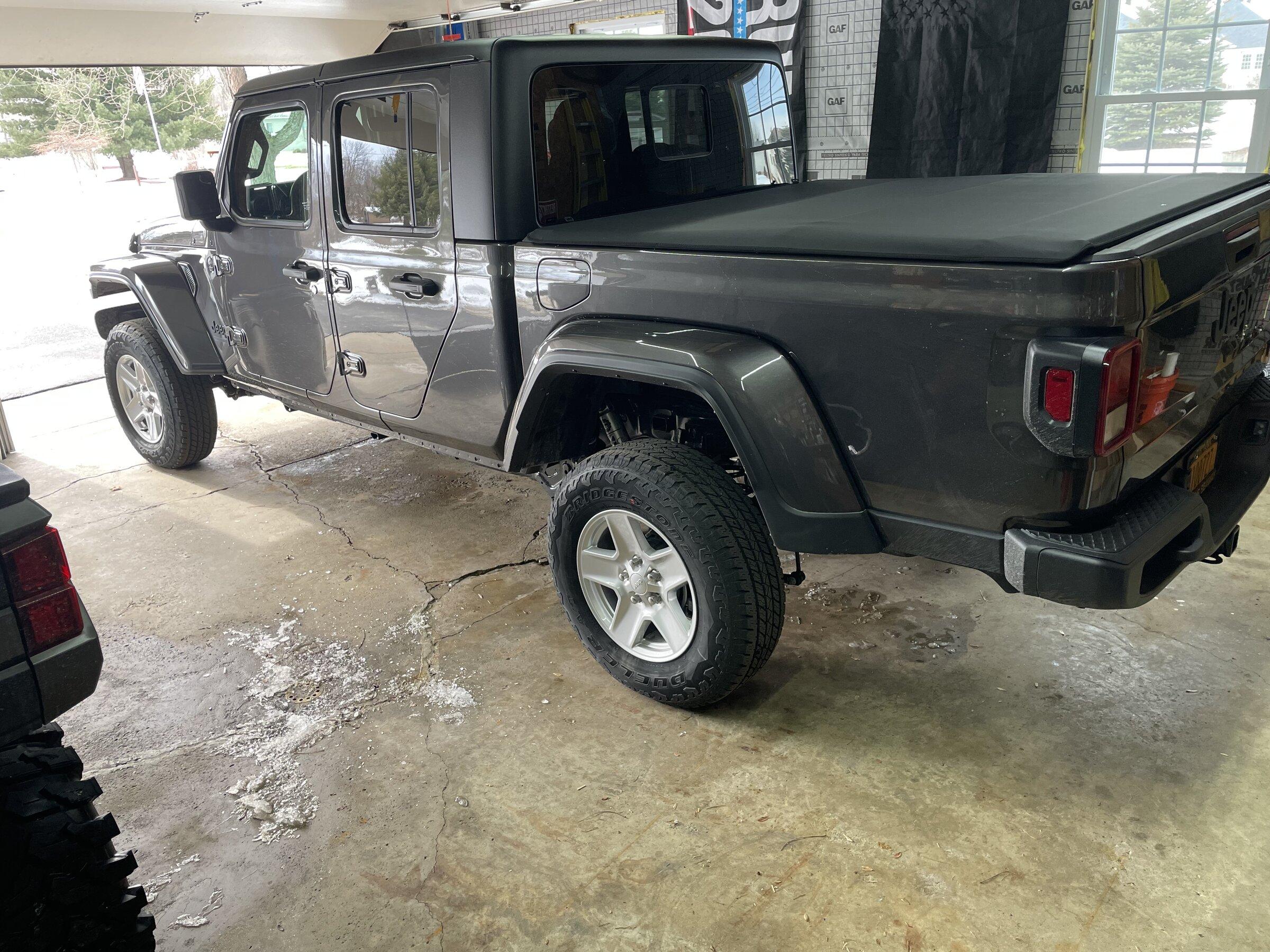 Jeep Gladiator Lets see those Sport S Gladiators with 35" tires and wheels !! D9ABBB3A-6991-408D-A889-E32B376D40F6