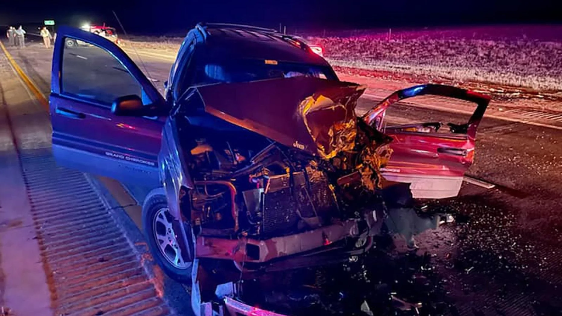 Jeep Gladiator If you are going to be totally stupid, do it in a Jeep Adams-County-Sheriffs-Office-collision-2