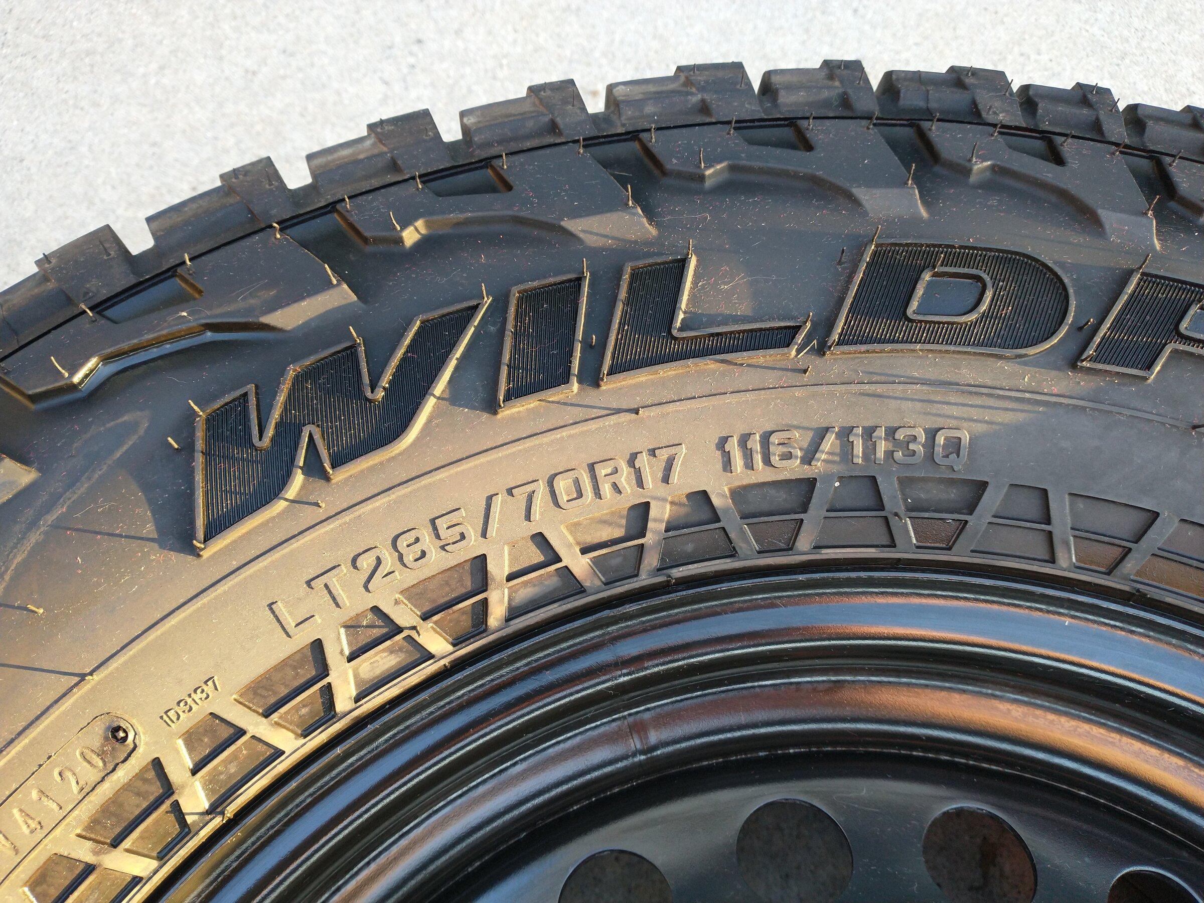 Jeep Gladiator JT Rubicon wheels and tires IMG_20220417_185007149