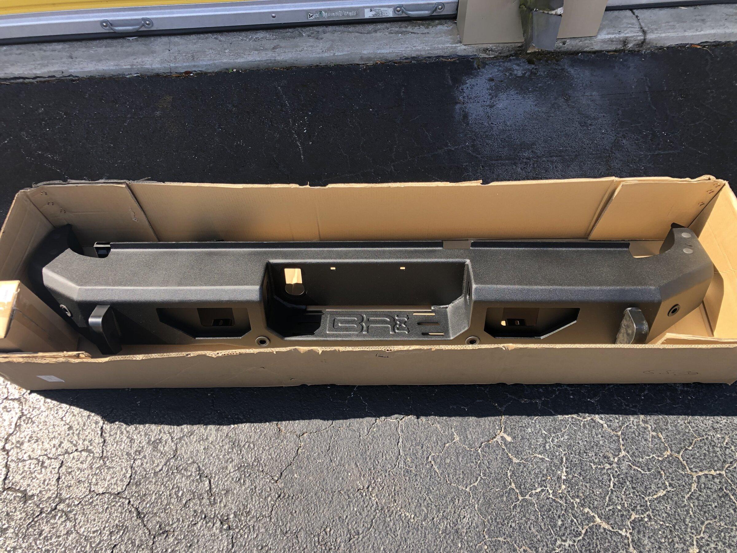 Jeep Gladiator Body Armor rear bumper 20F04D61-D8E8-4029-9F6E-D0DCA3B9E13C