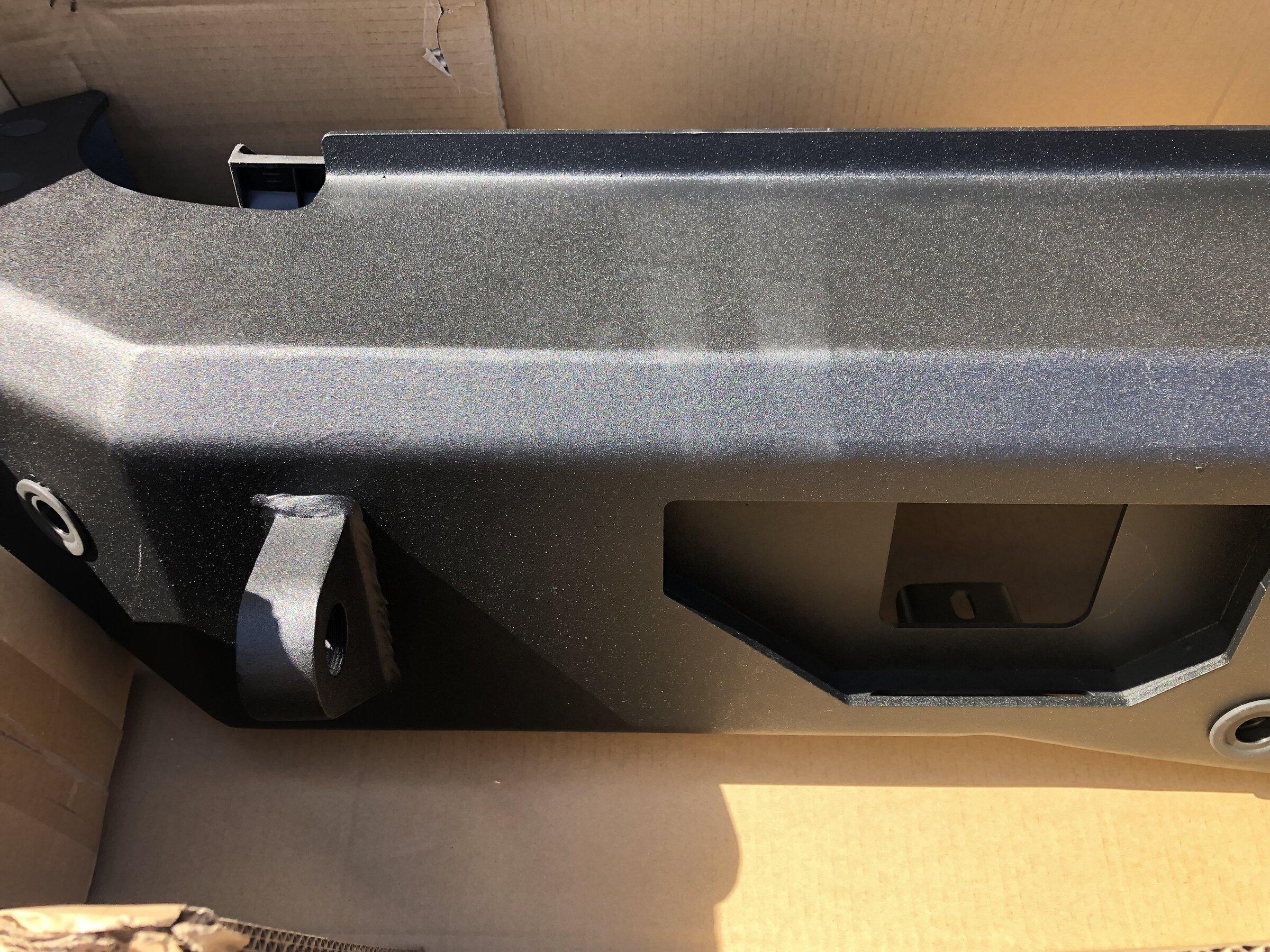 Jeep Gladiator Body Armor rear bumper 5FAD290F-F411-4D00-9335-96157E43A13B