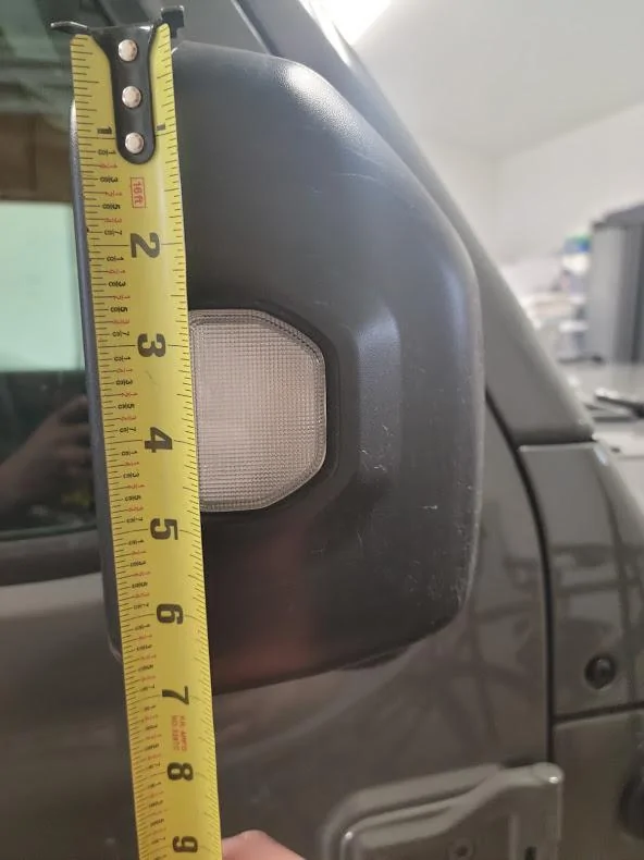 Jeep Gladiator Tow Mirrors - Thorn-Engineering Adapters & Rampage JK Tow Mirrors 20220419_153540