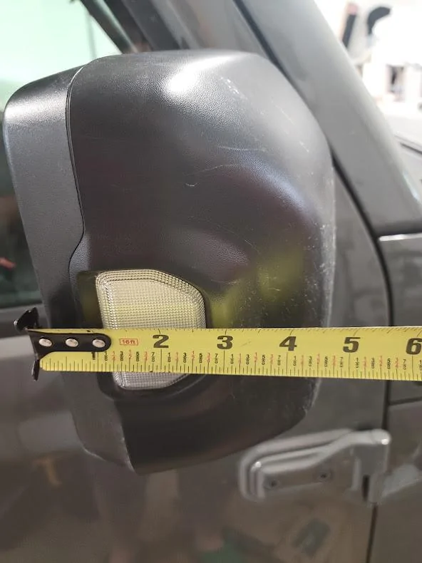 Jeep Gladiator Tow Mirrors - Thorn-Engineering Adapters & Rampage JK Tow Mirrors 20220419_153616 (1)