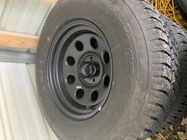 Jeep Gladiator Ultra low mile snow tire & wheel setup - $600 wheel_tir