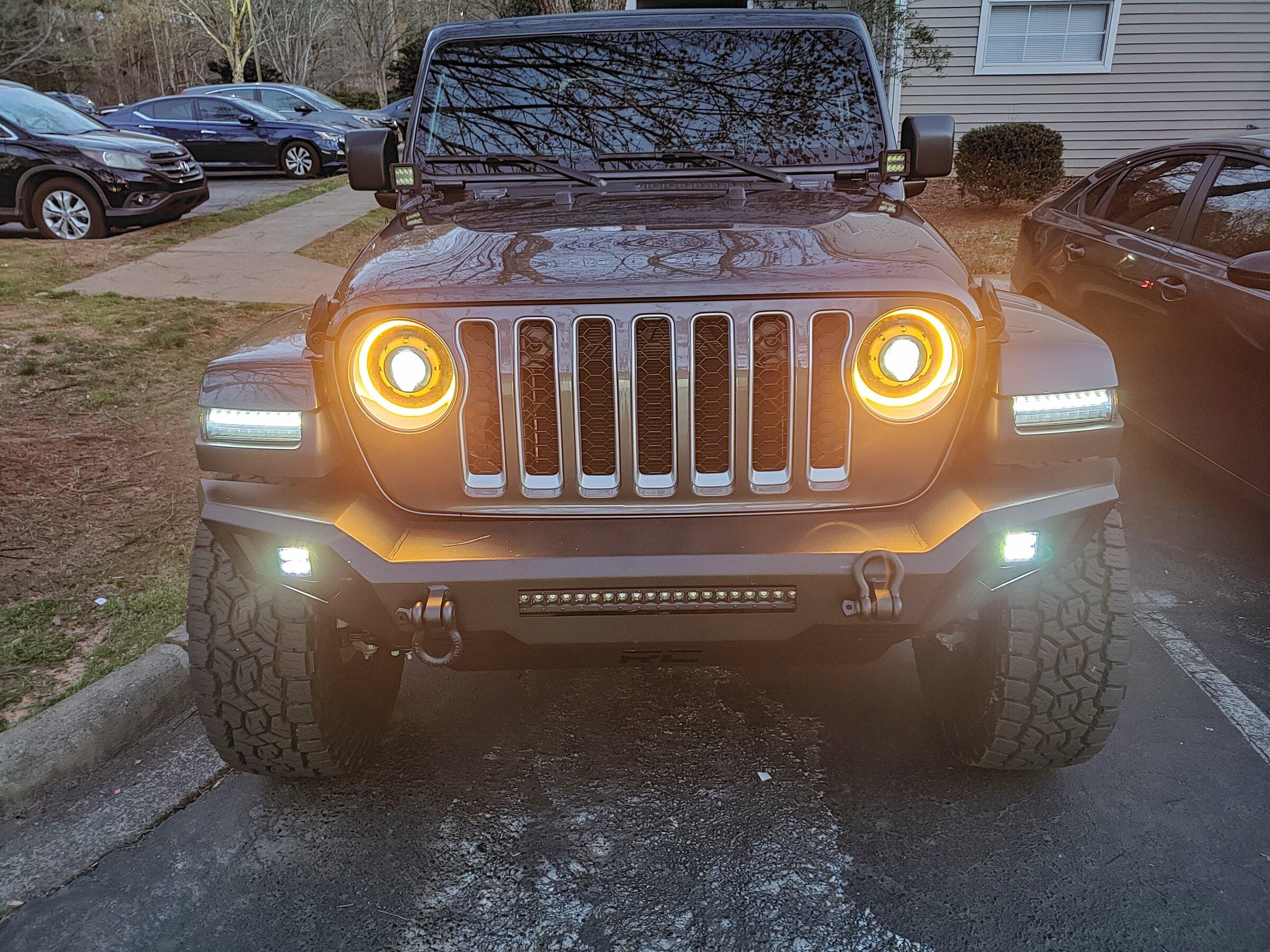 Jeep Gladiator Best LED Option 20220320_194247