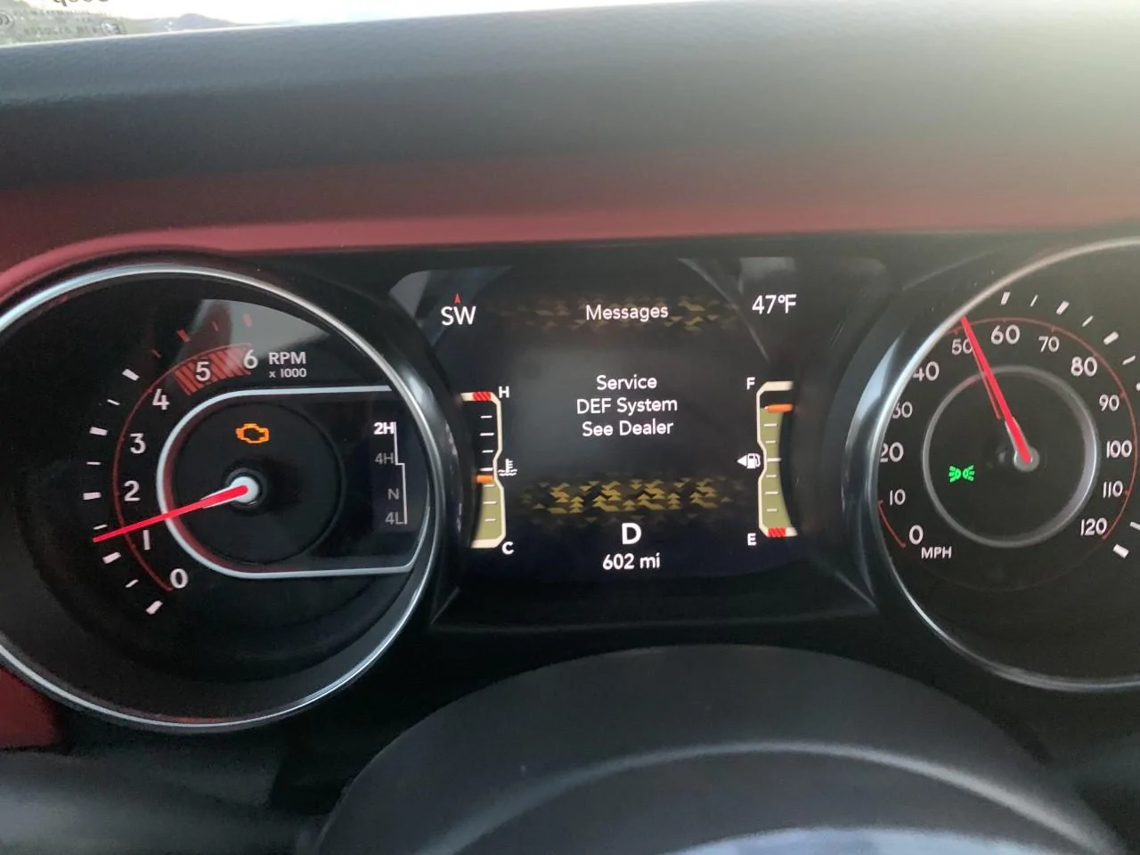 Jeep Gladiator CEL on second day of ownership! [22 JTRD] jeep3