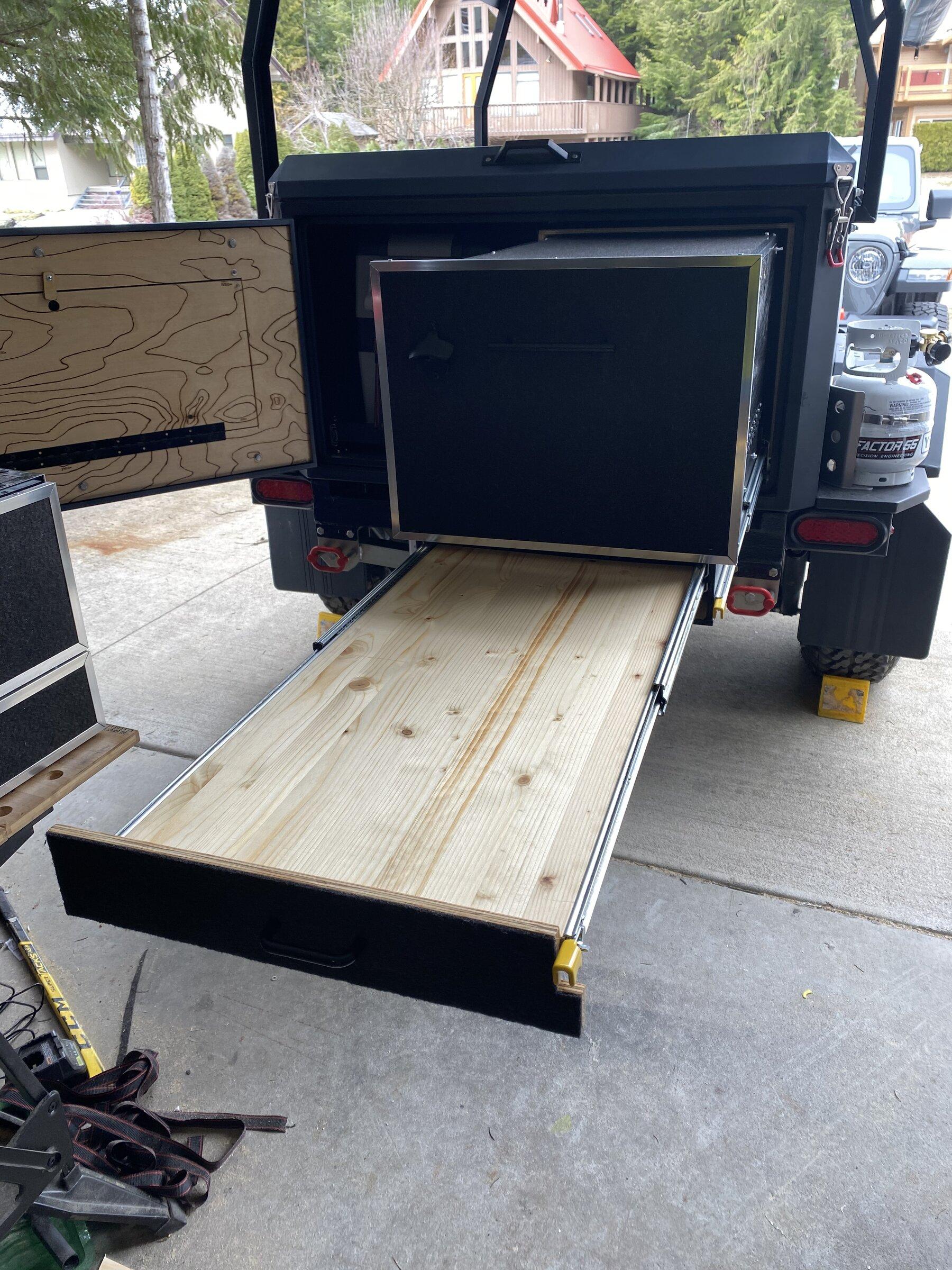 Jeep Gladiator Doghouse Gen II Overland Trailer 367644DC-05AD-4DD2-9EE4-06CB472CEDFD