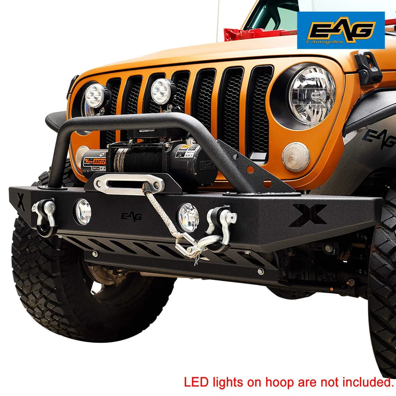 Jeep Gladiator EAG front bumper install questions Front Bumper