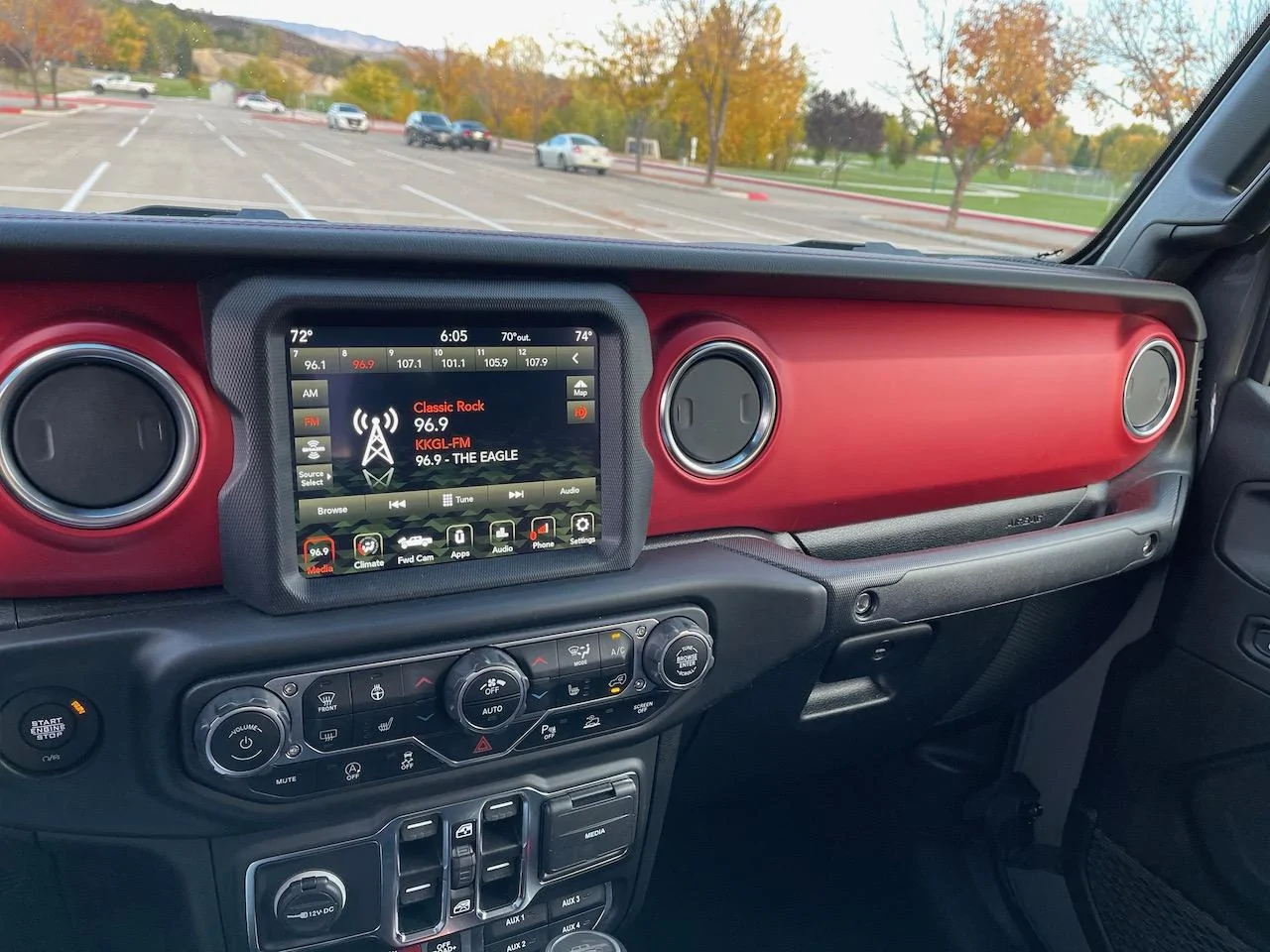 Jeep Gladiator 2021 Sting Gray Rubicon: Loaded $53K dash1
