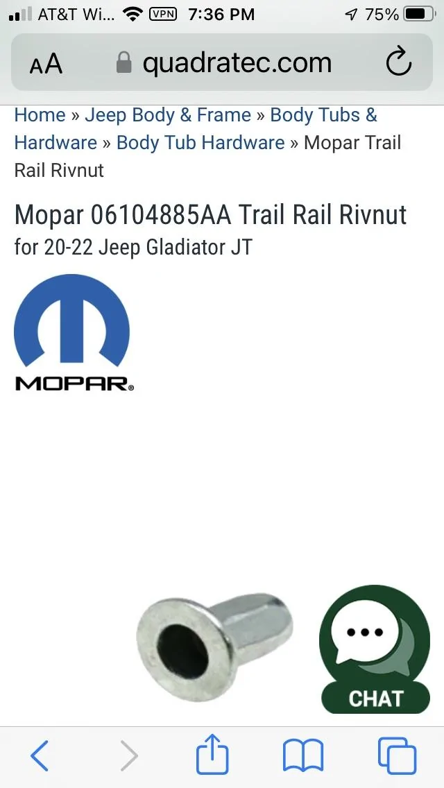 Jeep Gladiator Hardware missing on front of the bed 06F8D5AF-A59C-4EFD-A00B-179AD09E9CFA