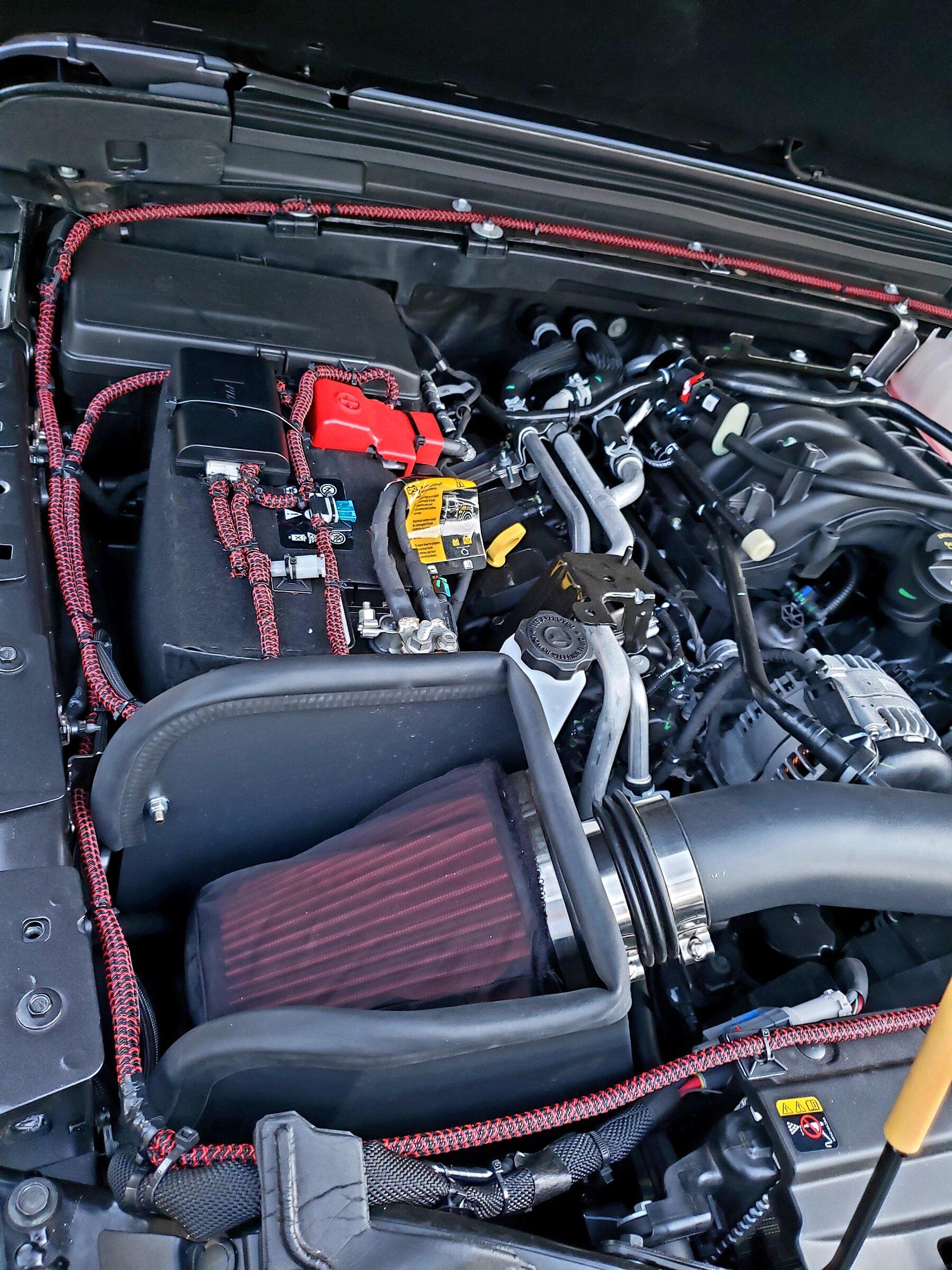 Jeep Gladiator Cold Air Intake 20220320_193805