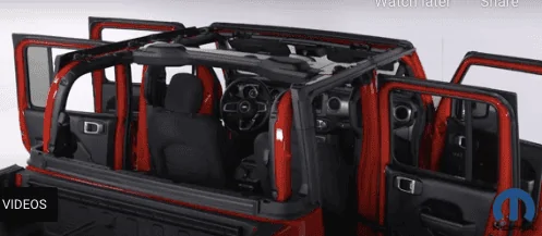 Jeep Gladiator Soft top FULL removal Screen Shot 2022-04-24 at 11.13.33 AM