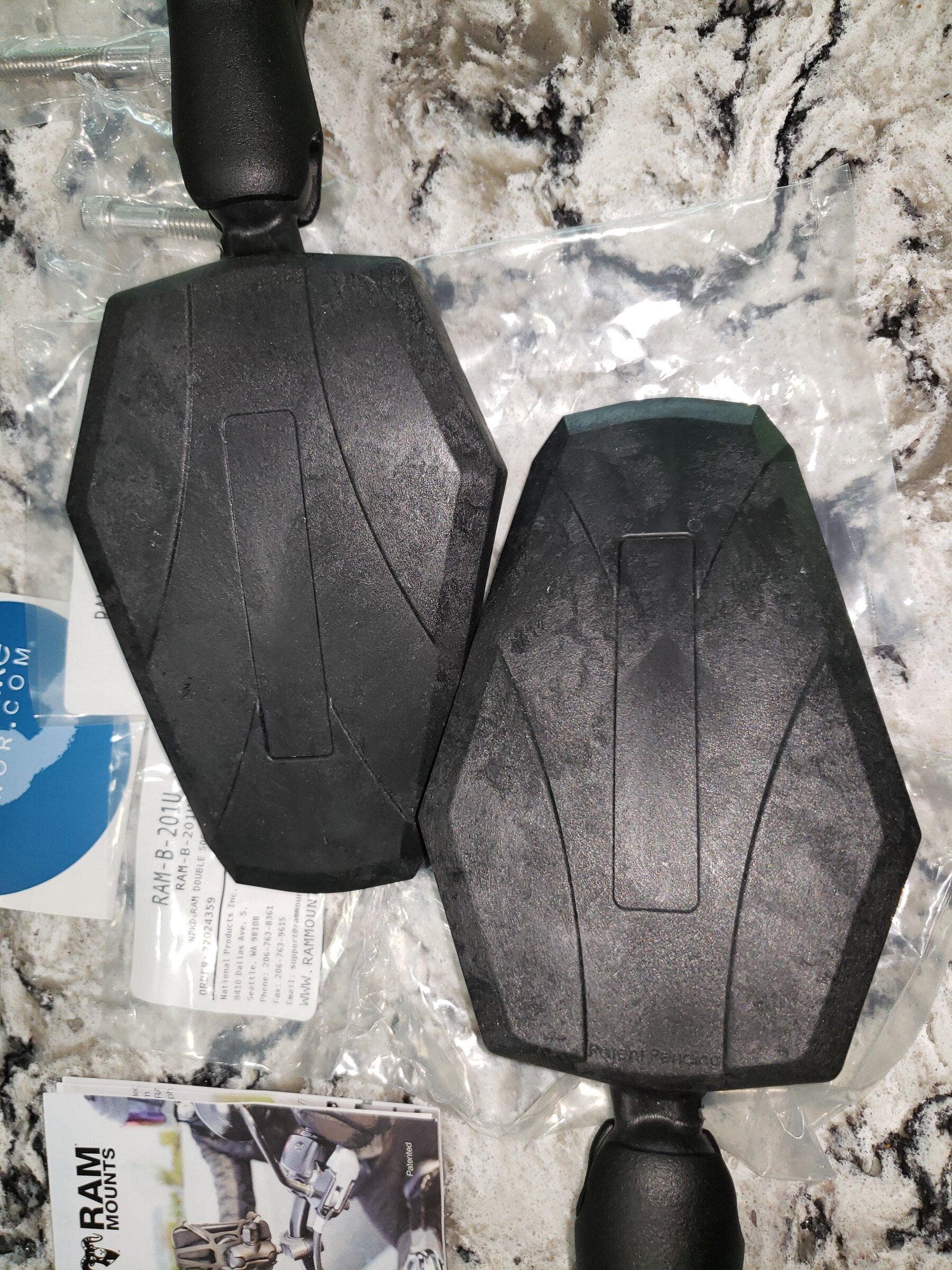 Jeep Gladiator Double Take mirrors - for doors off driving 20220424_152734