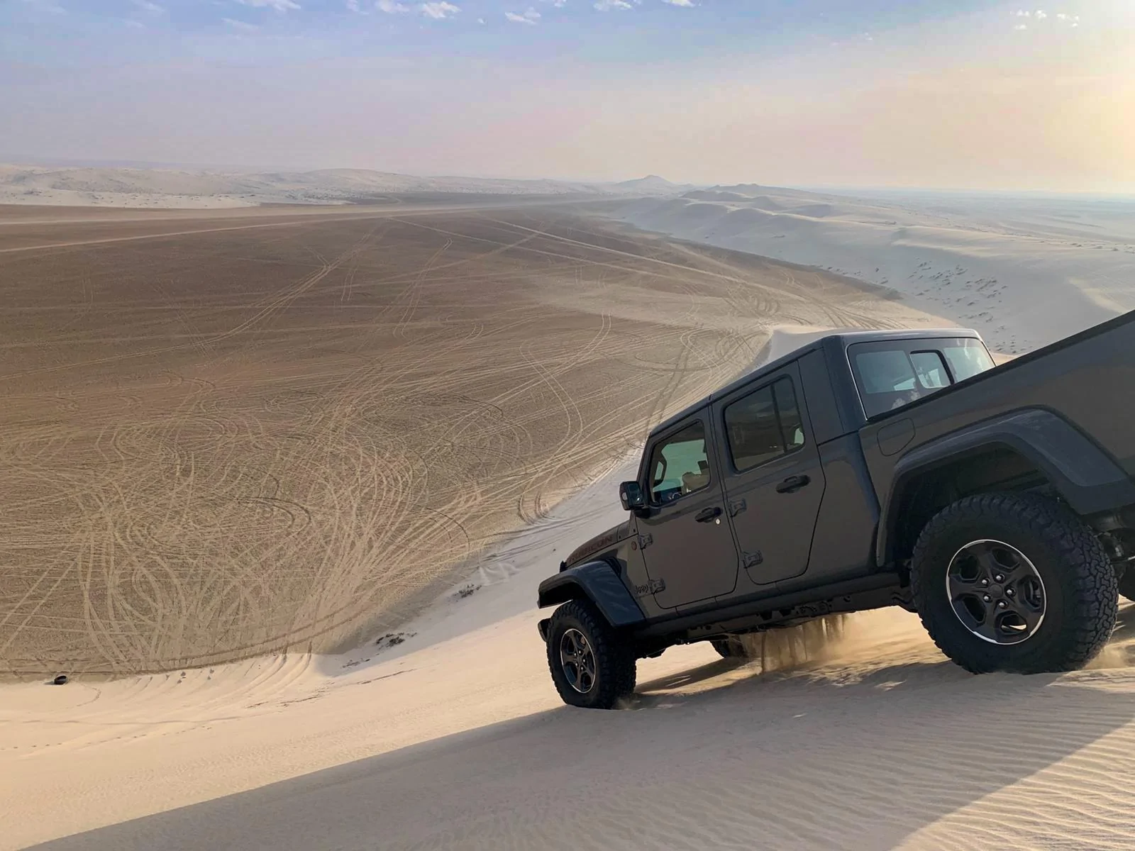 Jeep Gladiator Wheeling on a leveling kit. IMG-20220226-WA0015