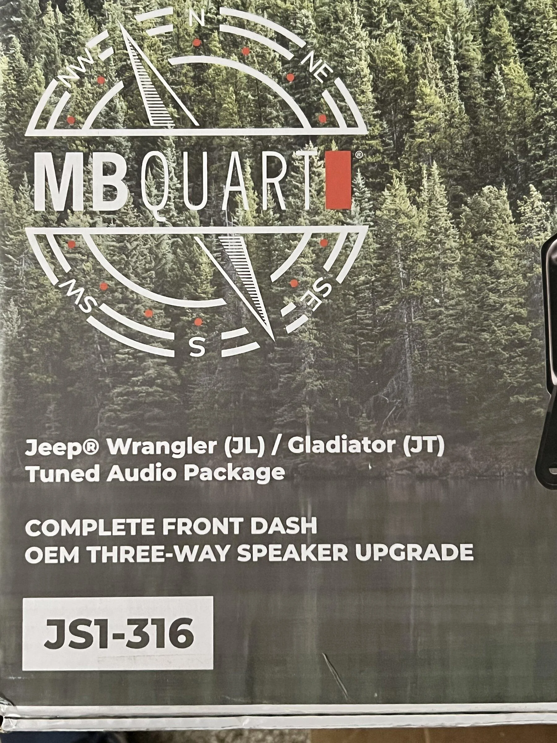 Jeep Gladiator MB Quart JS1-316 6-1/2" 3-way speaker system —  Jeep Wrangler (JL) and Gladiator JT 375C5155-C6C2-4FF6-9CC8-5C398DB7130C