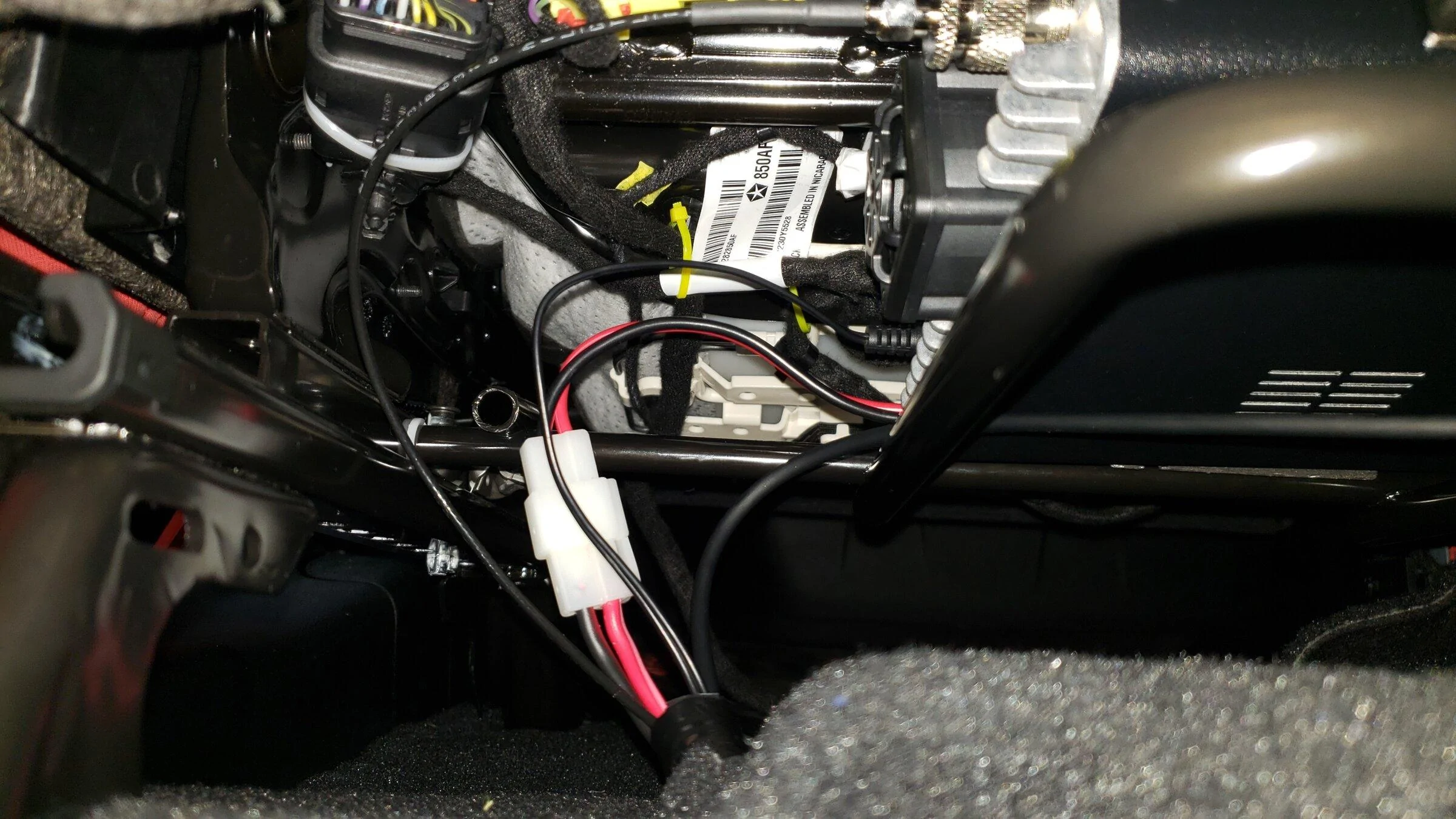Jeep Gladiator GMRS and CB units mounted under seat or center console 20200411_064056