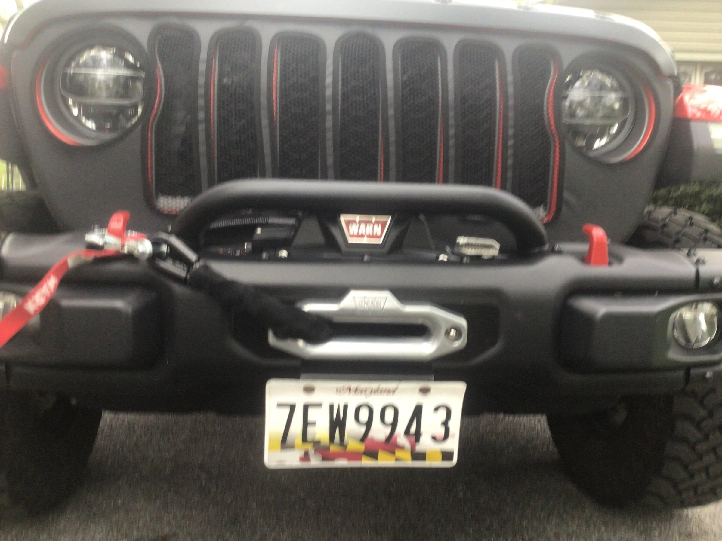 Jeep Gladiator Front license plate state and winch bumper 4B9A13E1-ECD0-49B3-BDC6-927EBF792F8C