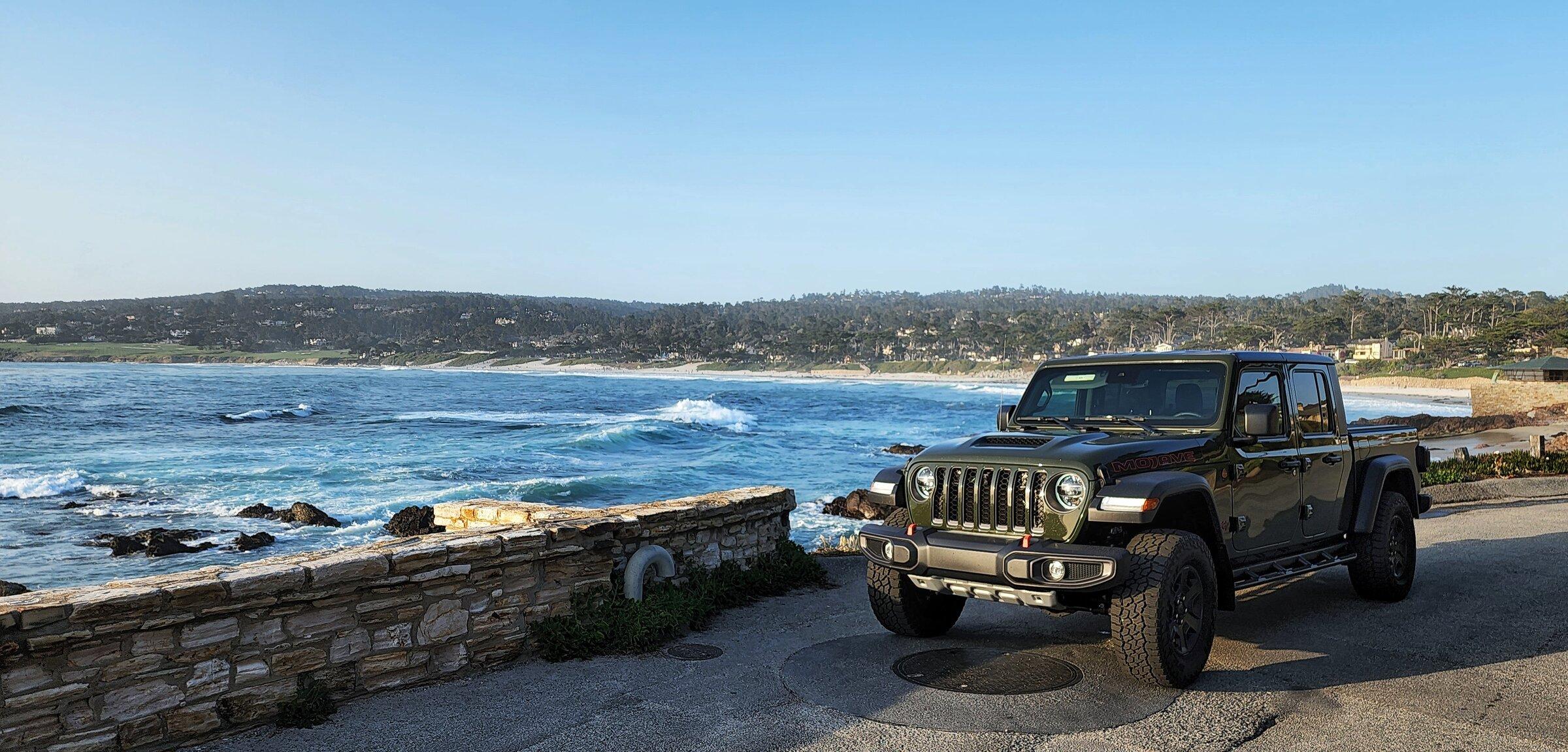 Jeep Gladiator Andrew's 2022 Sarge Green Mojave - Northern CA 20220423_184606-01