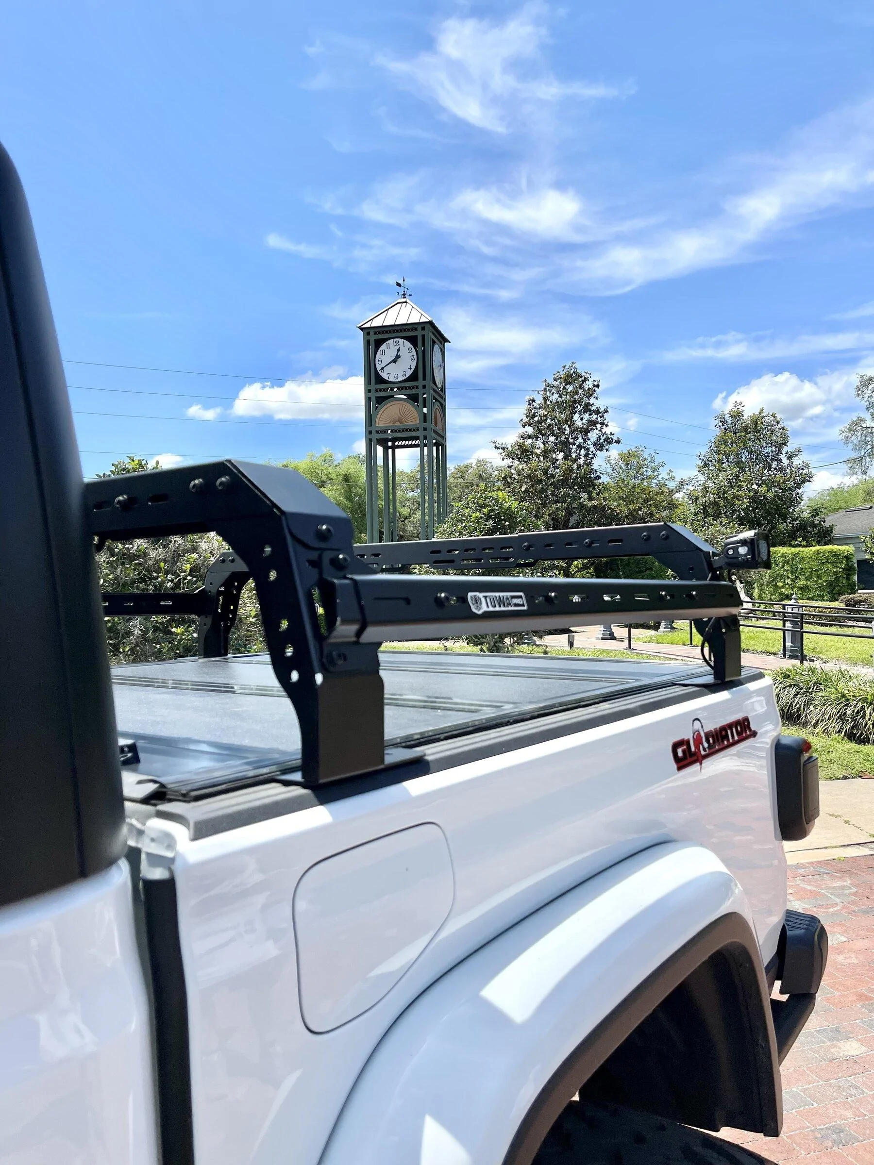Jeep Gladiator TUWA Pro is introducing their new Shiprock Mid Rack System in #JeepBeach2022! IMG-9654