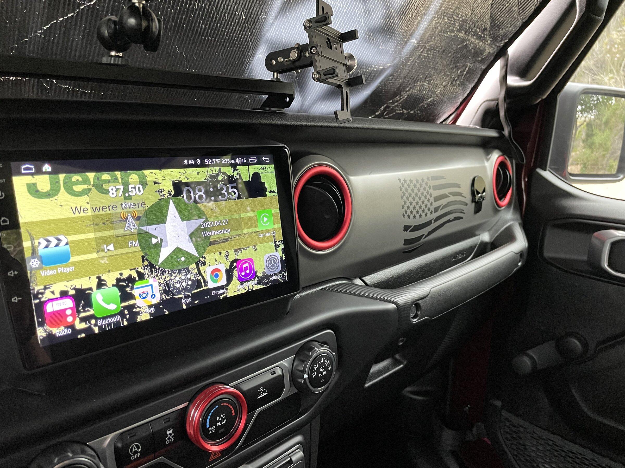 Jeep Gladiator Citreal 9" stereo swap IMG-4182