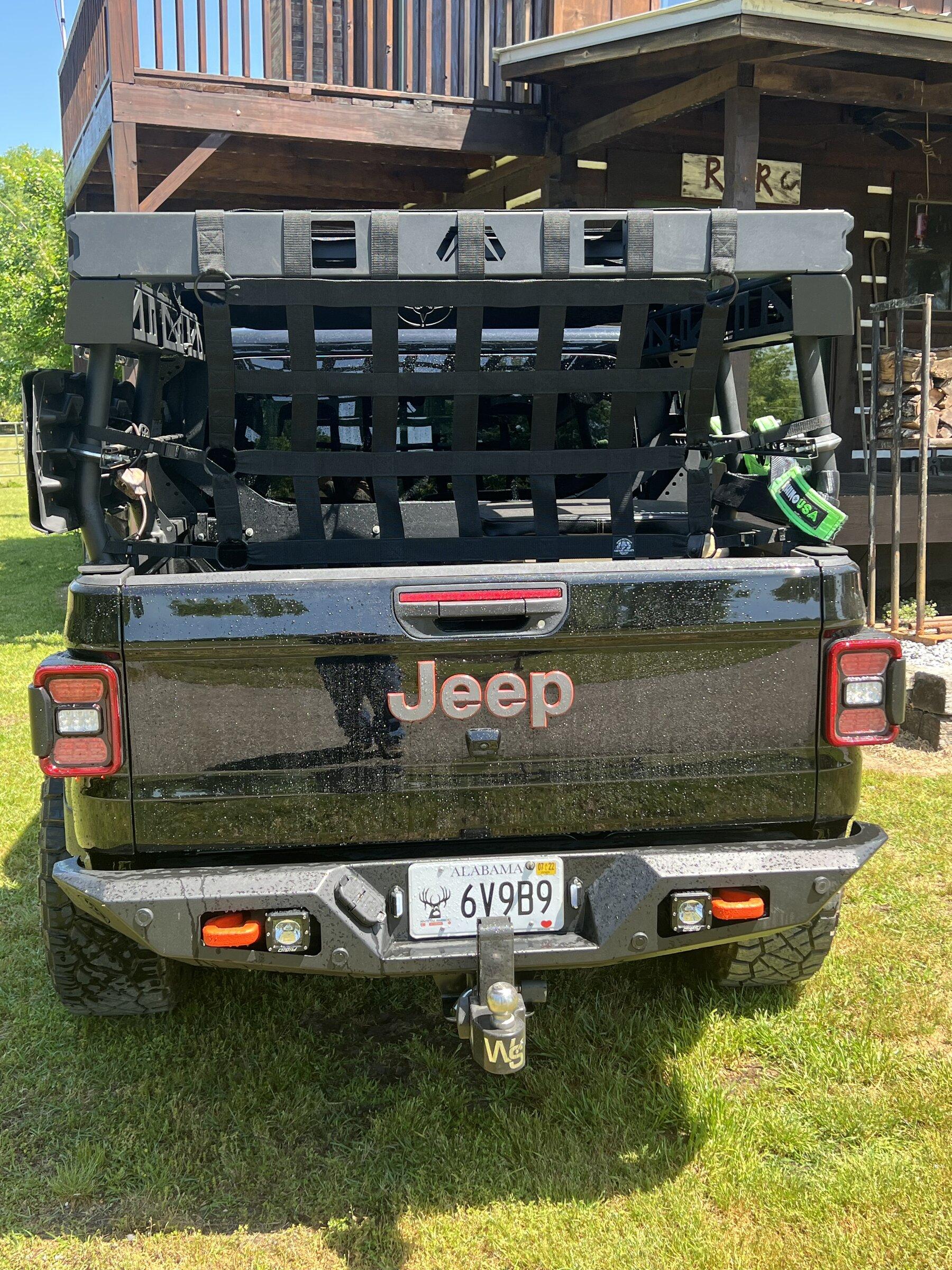Jeep Gladiator FabFours Overland Rack D67A99EF-5C08-4C30-B574-4A10DC7B49B4