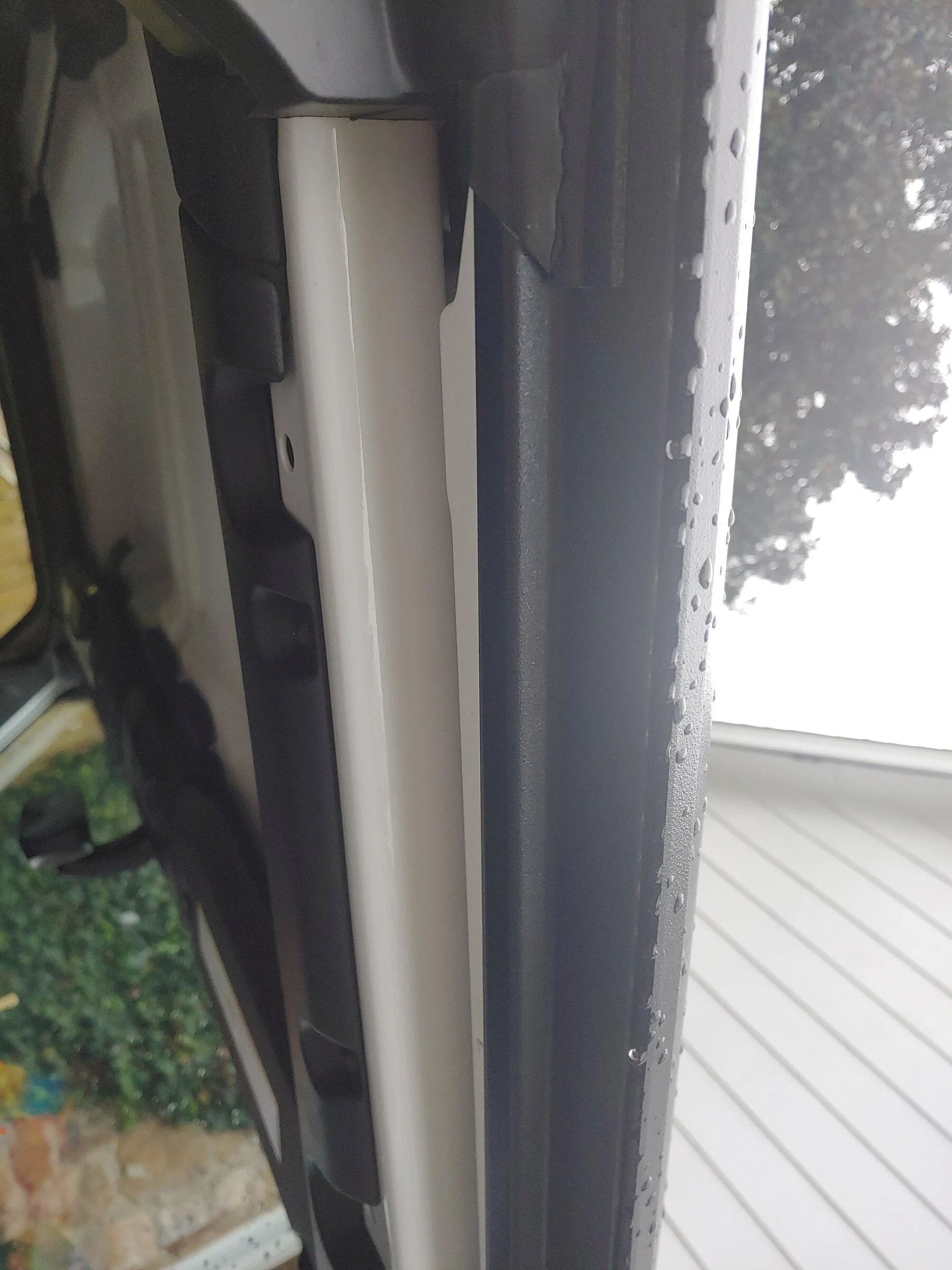 Jeep Gladiator Door frame weep hole leaks into my passenger side when raining... 0416221040a