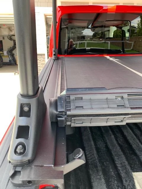 Jeep Gladiator Bak Revolver with Elevate rack system compatibility IMG_3414