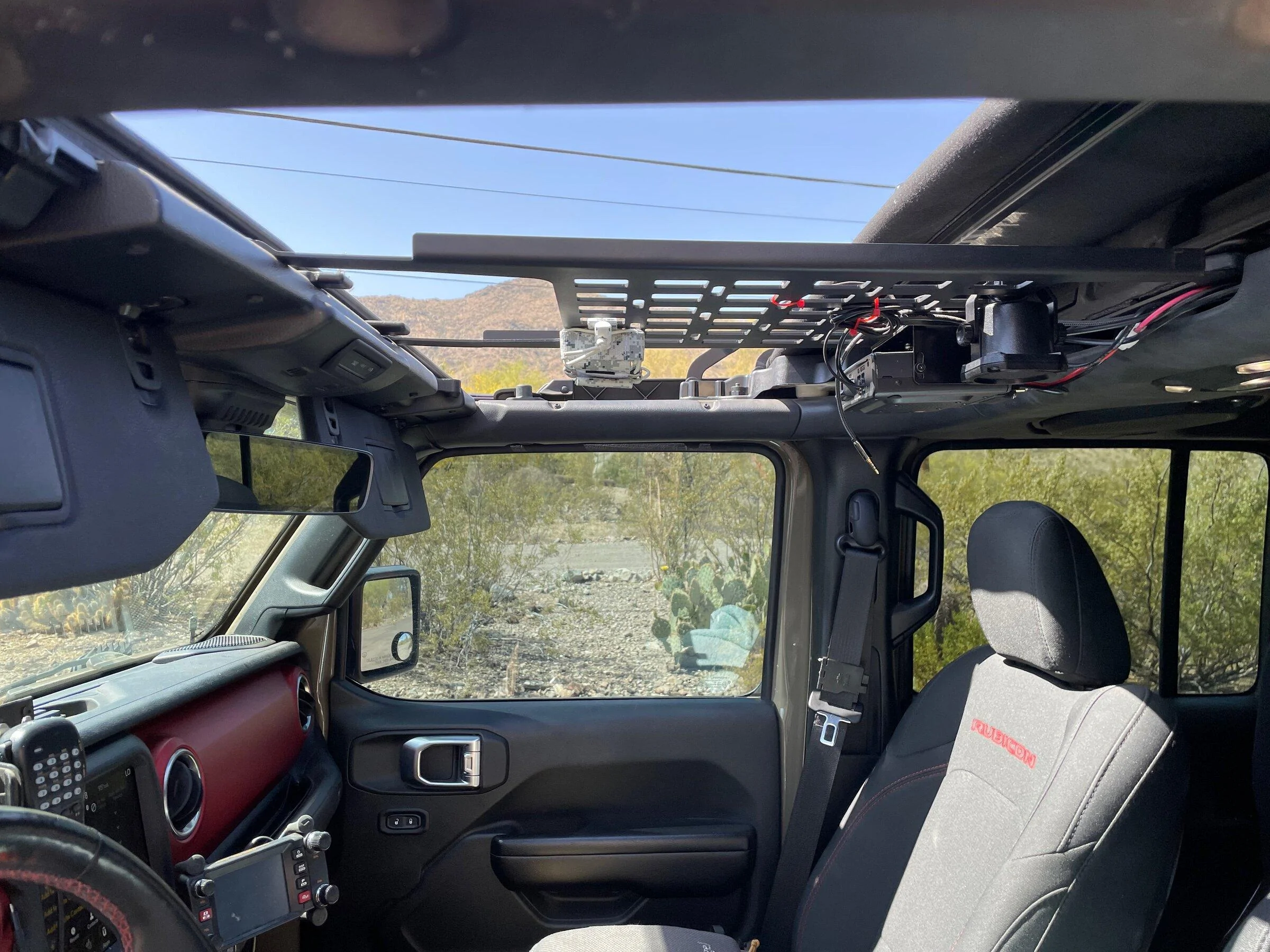Jeep Gladiator American Adventure Lab Overhead Molle with Bestop Sunrider SR02